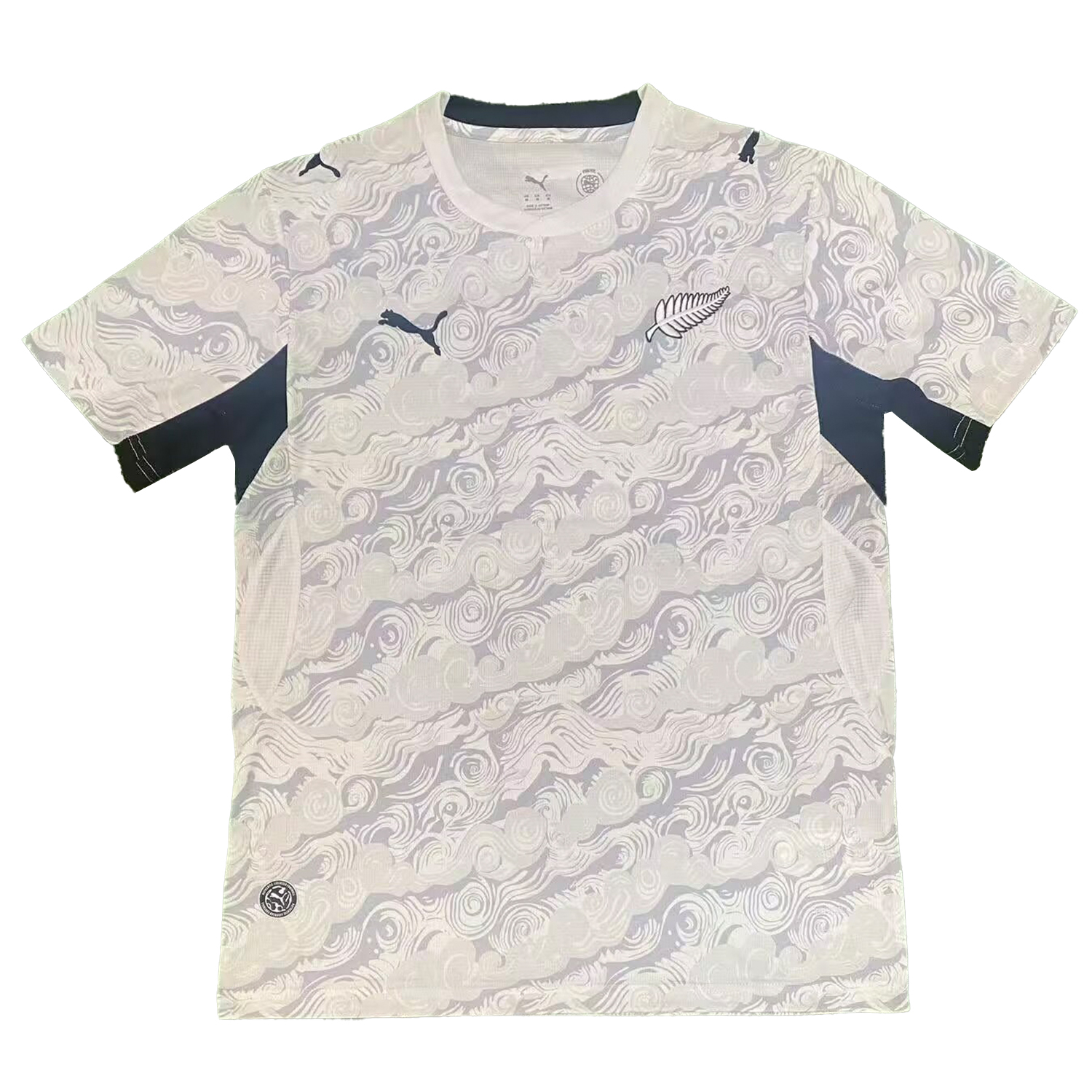 AlphaJersey-New Zealand 2026 Cloud Pattern Training Jersey - Fans Version