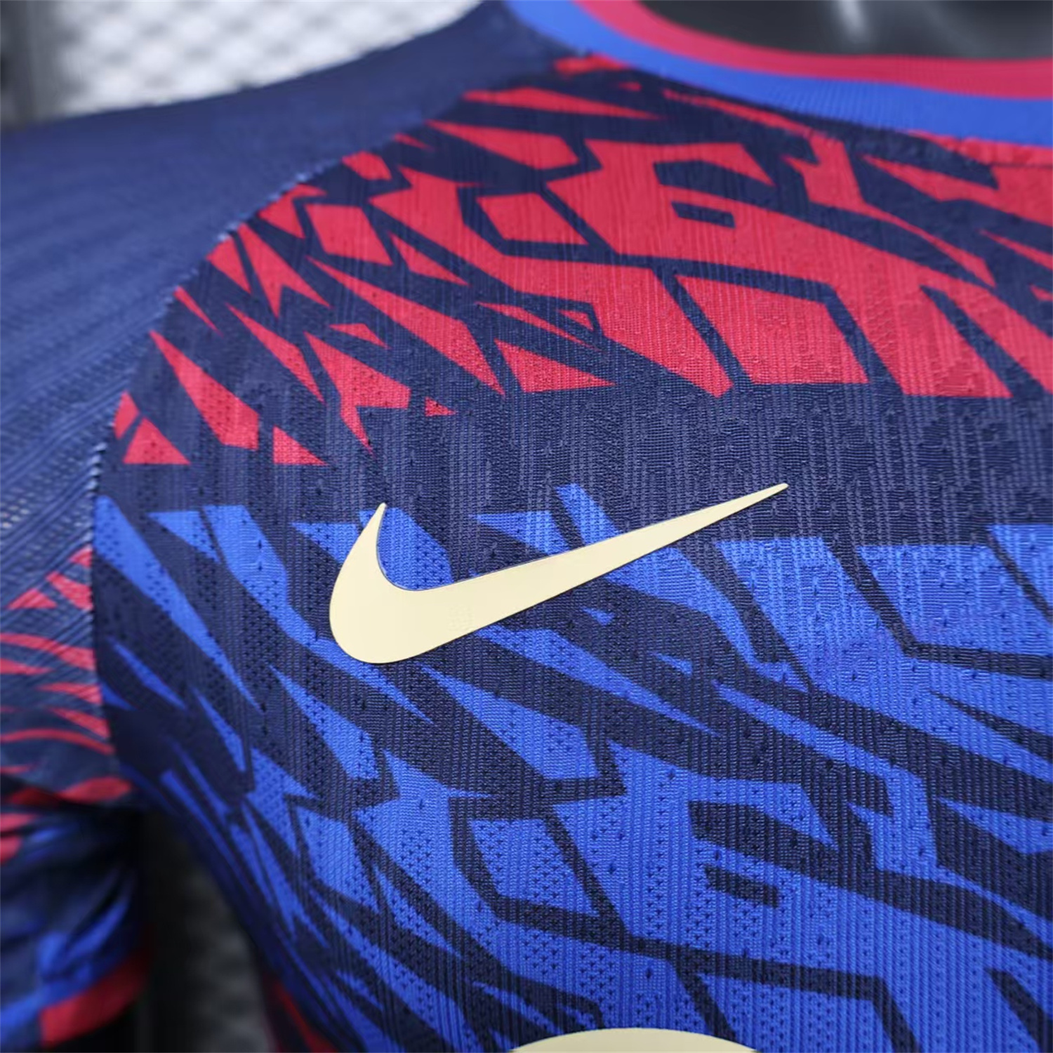 AlphaJersey-Barcelona 25-26 Red And Blue Surround Special Jersey - Player Version