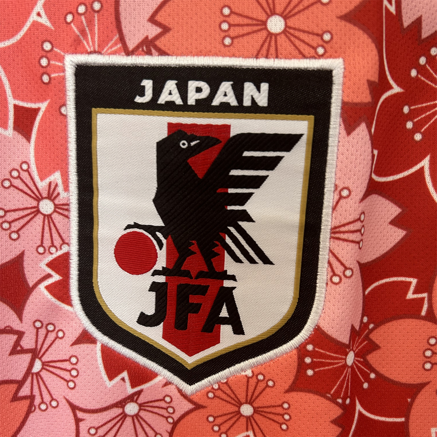 AlphaJersey-Japan 25-26 Red & Pink Flowers Special Edition Jersey - Fans Version