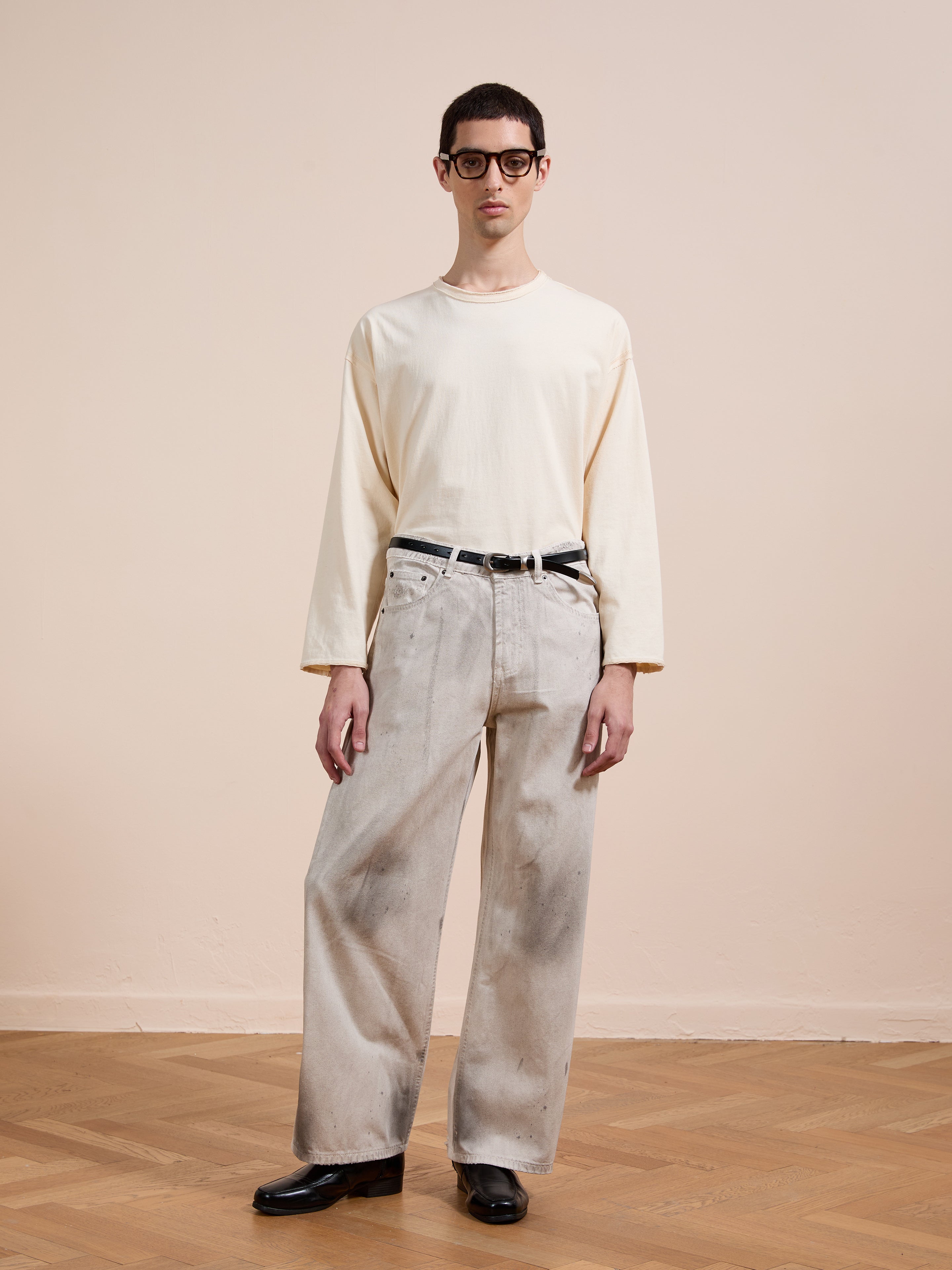 Lacy Baggy Jeans | Modern Menswear by yycbvcnbmmnbm
