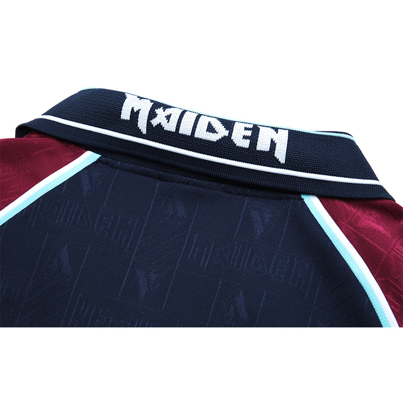 AlphaJersey-Retro Iron Maiden x West Ham 1999-01 Home Stadium Jersey