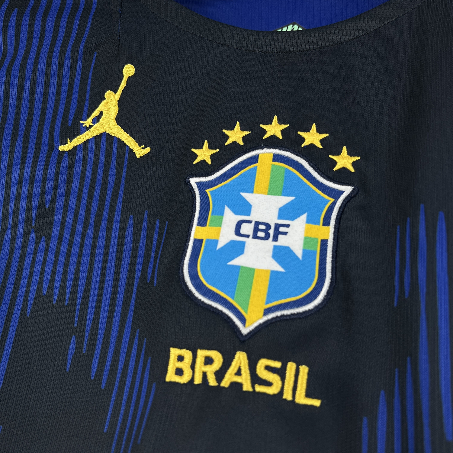 AlphaJersey-Brazil 2026 Away Blue Jersey - Fans Version