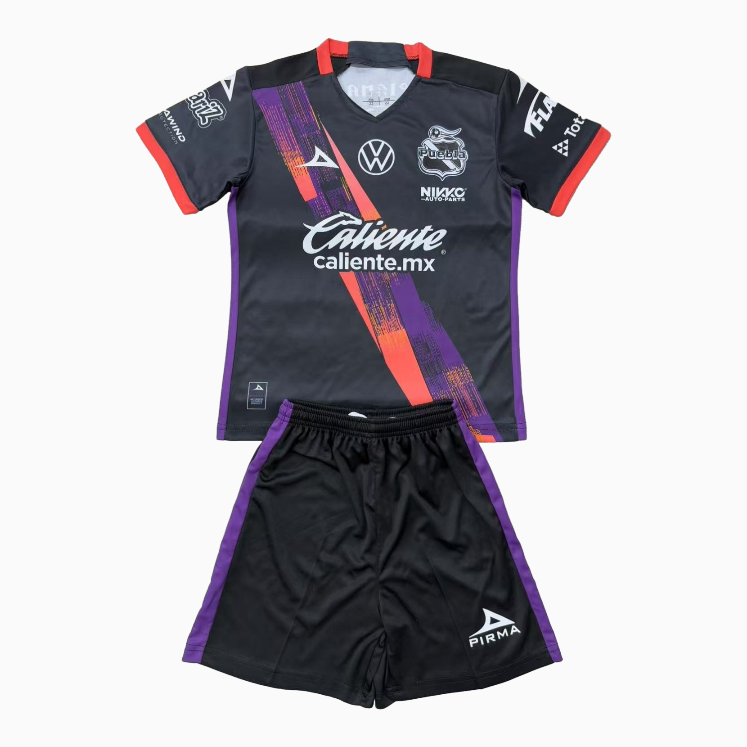 AlphaJersey-Club Puebla 25-26 Away Kids Kit