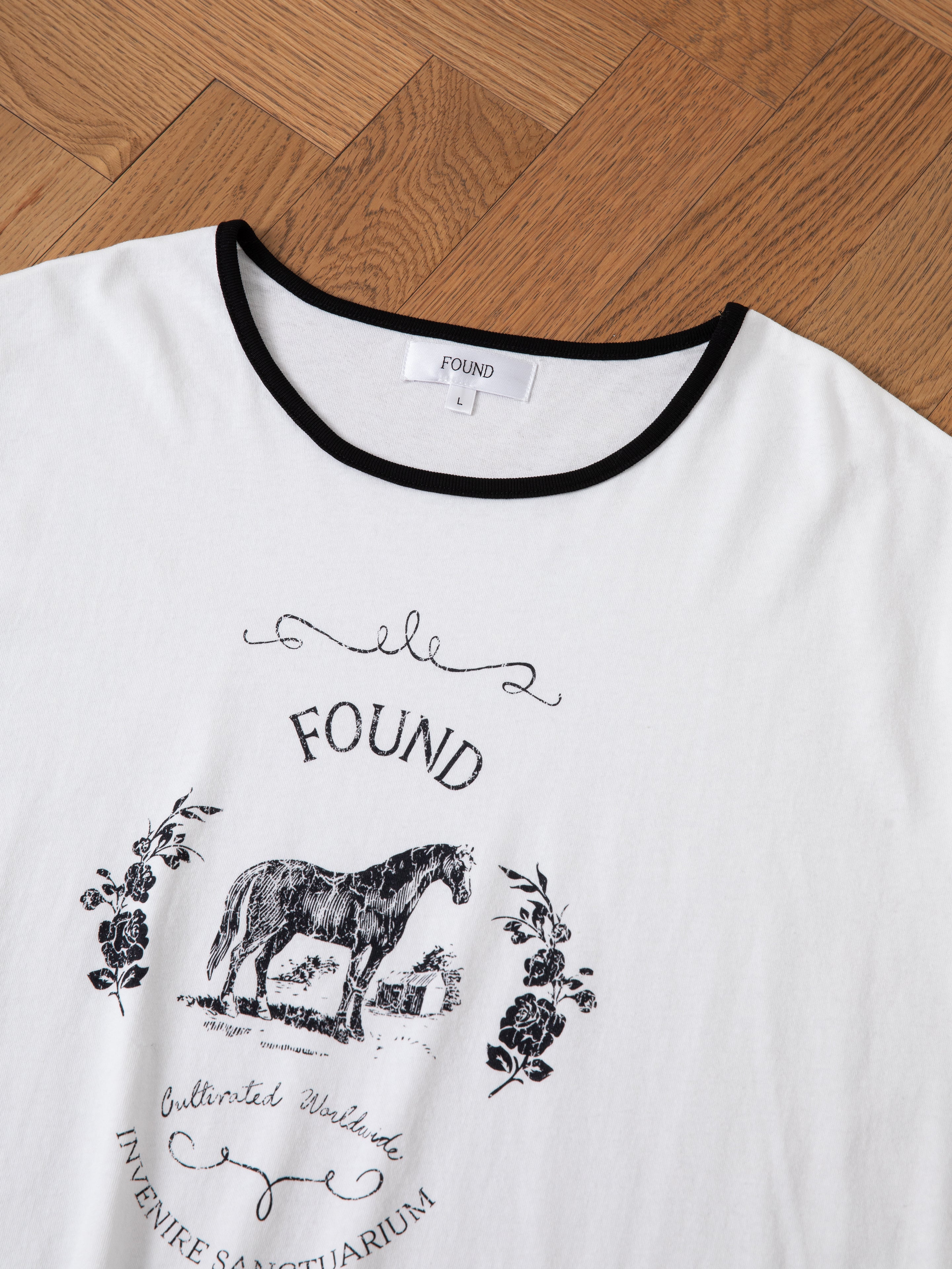 Horse Crest Ringer Tee | Modern Menswear by yycbvcnbmmnbm