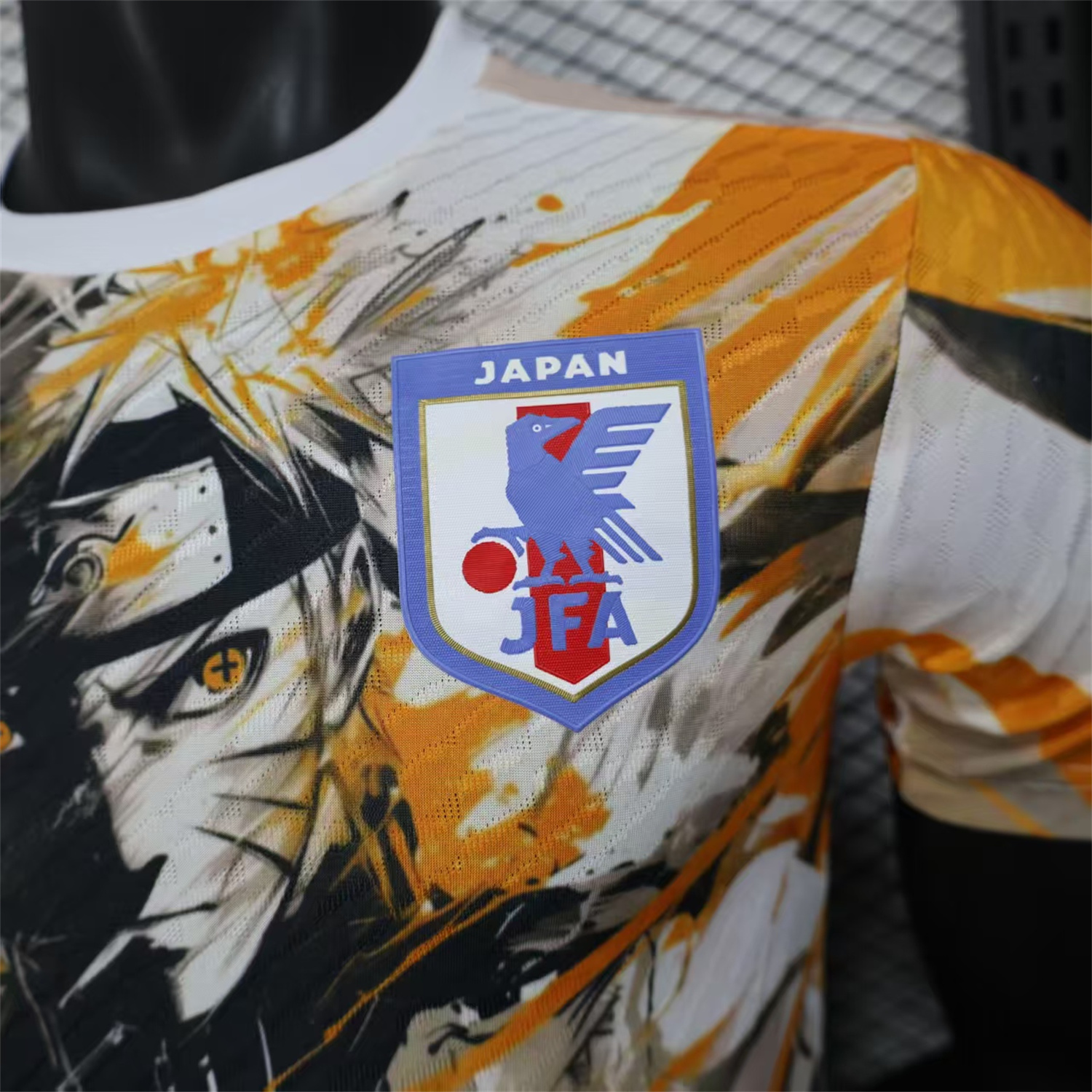 AlphaJersey-Japan 25-26 Naruto Uzumaki's Nine-Tailed Fox Mode Special Jersey - Player Version