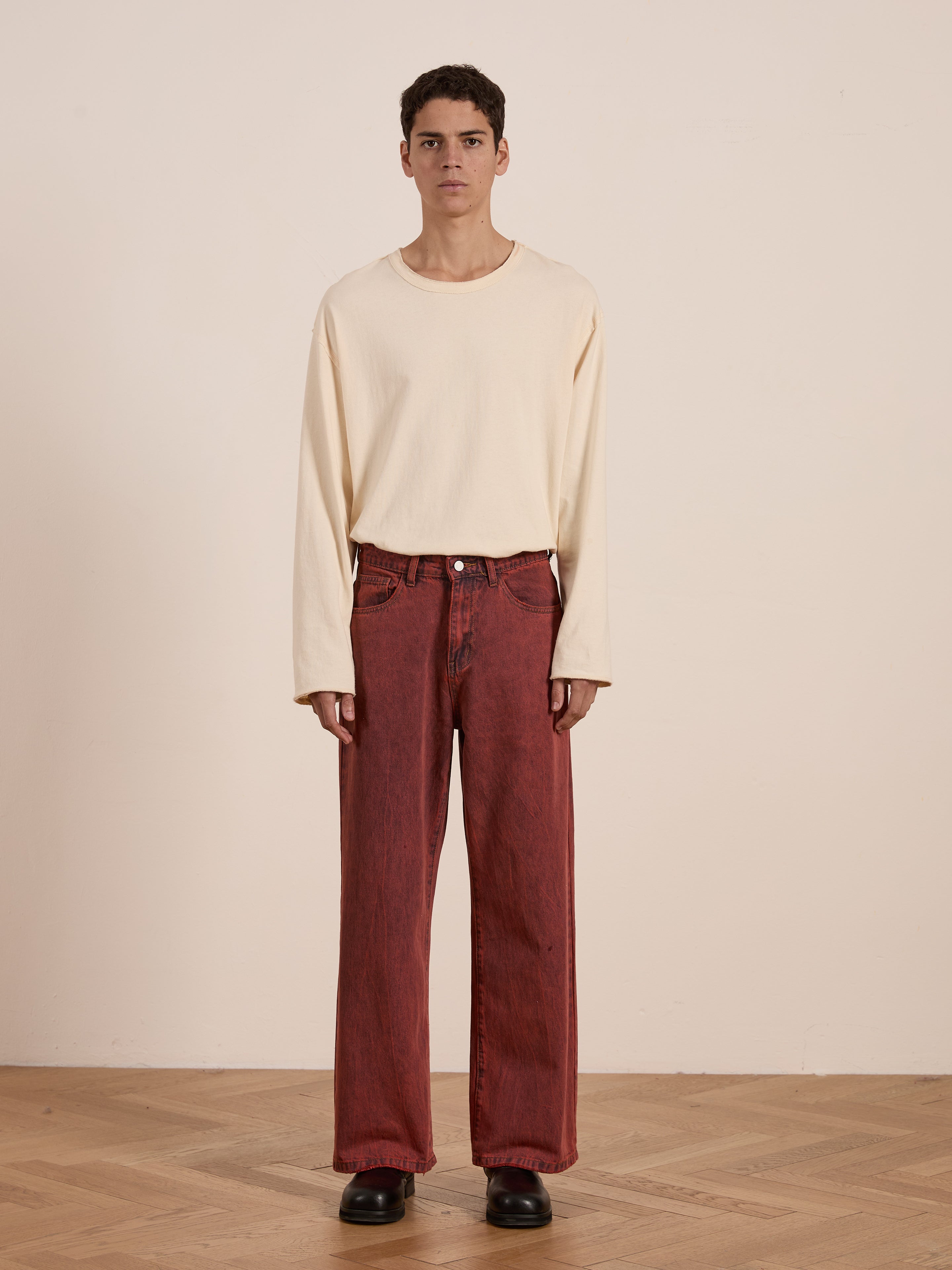 Lacy Baggy Jeans | Modern Menswear by yycbvcnbmmnbm