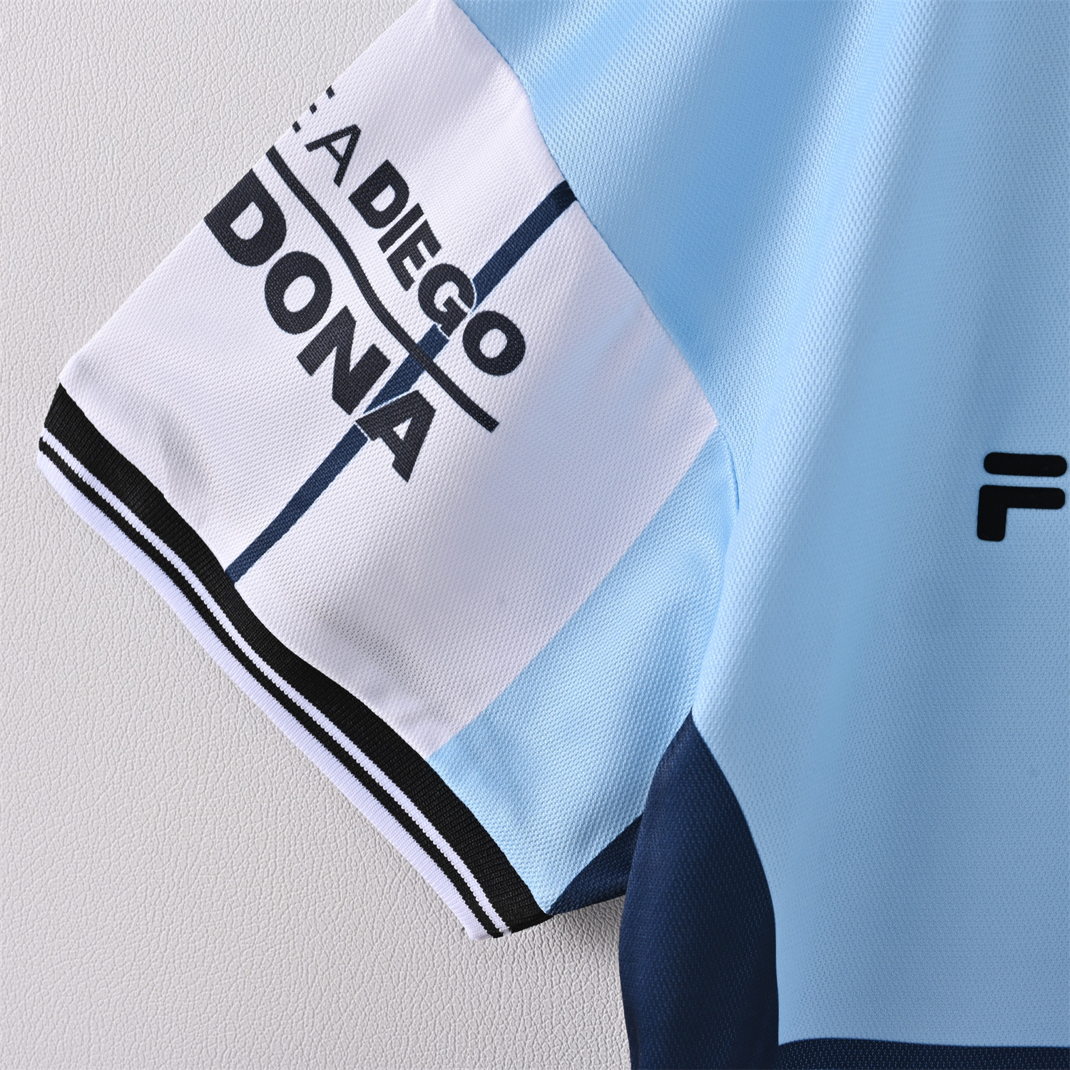 AlphaJersey-Retro Argentina 2001 Maradona Retirement Commemorative Edition Jersey with Maradona #10