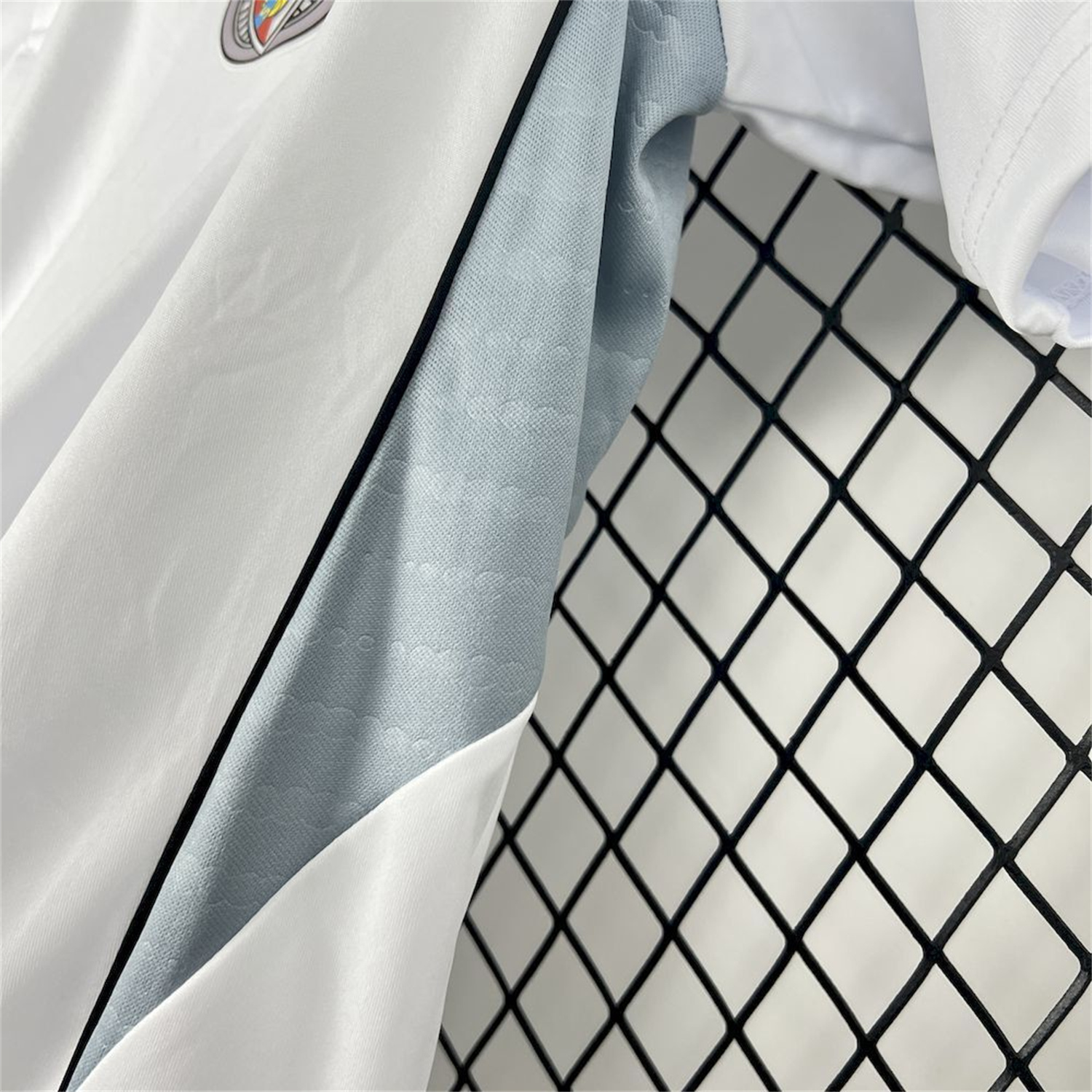 AlphaJersey-Benfica 25-26 White Polo Jersey - Fans Version