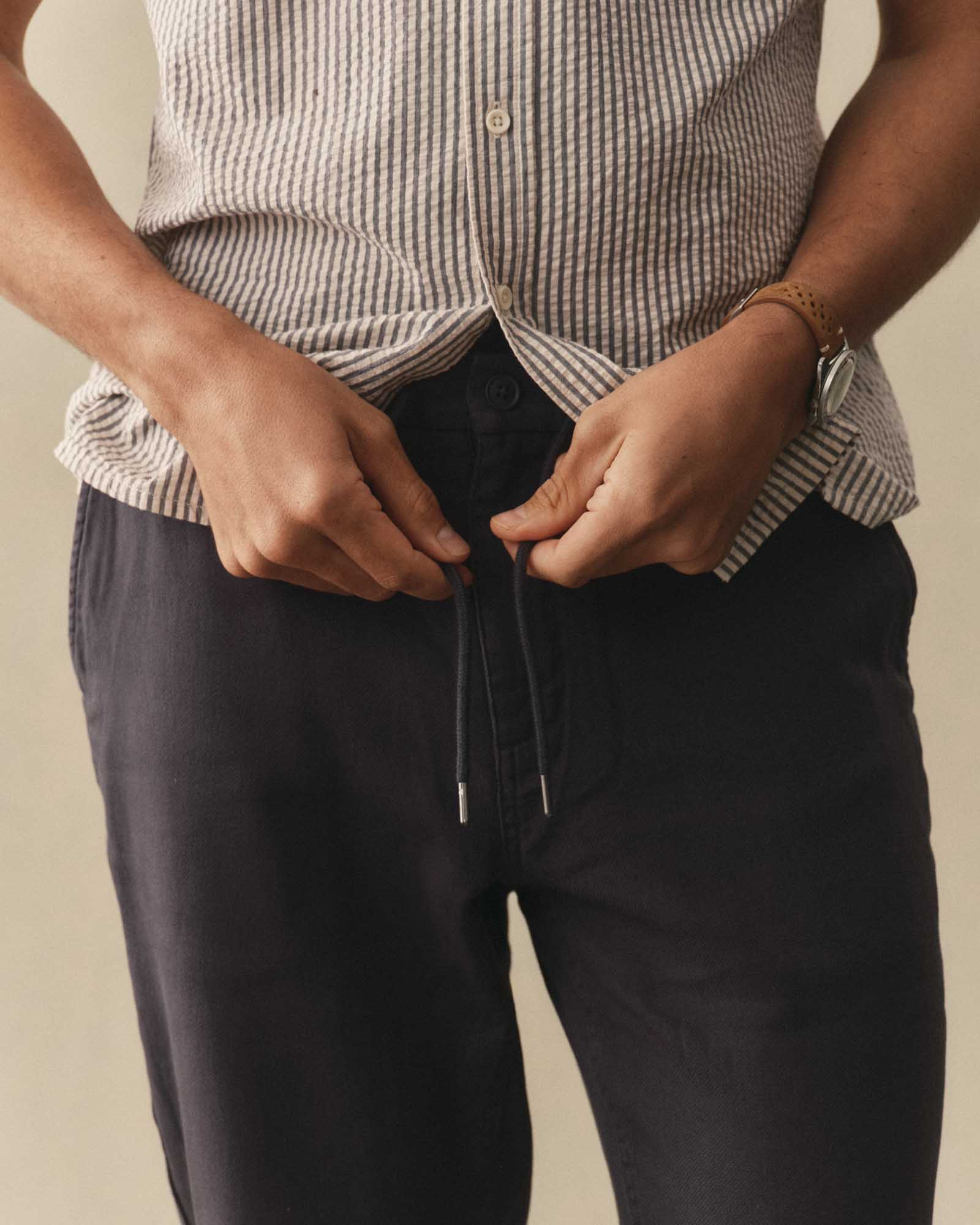 The Roamer Pant in Navy Broken Twill | Modern Menswear by yycbvcnbmmnbm