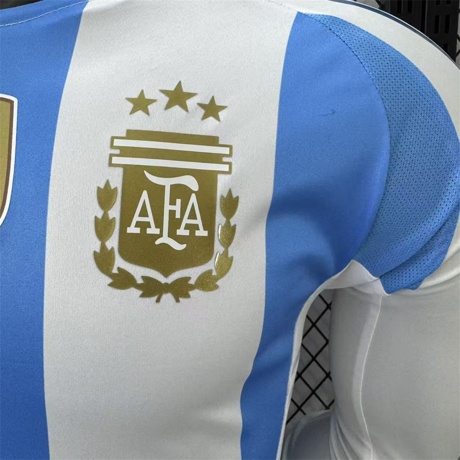 AlphaJersey-Argentina 2024 Home Long Sleeves Jersey - Player Version