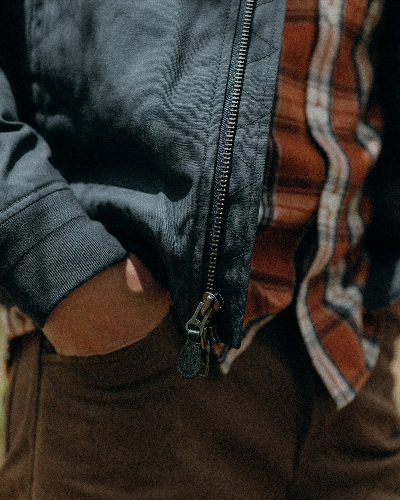 The Camp Pant in Aged Penny Chipped Canvas | Modern Menswear by yycbvcnbmmnbm