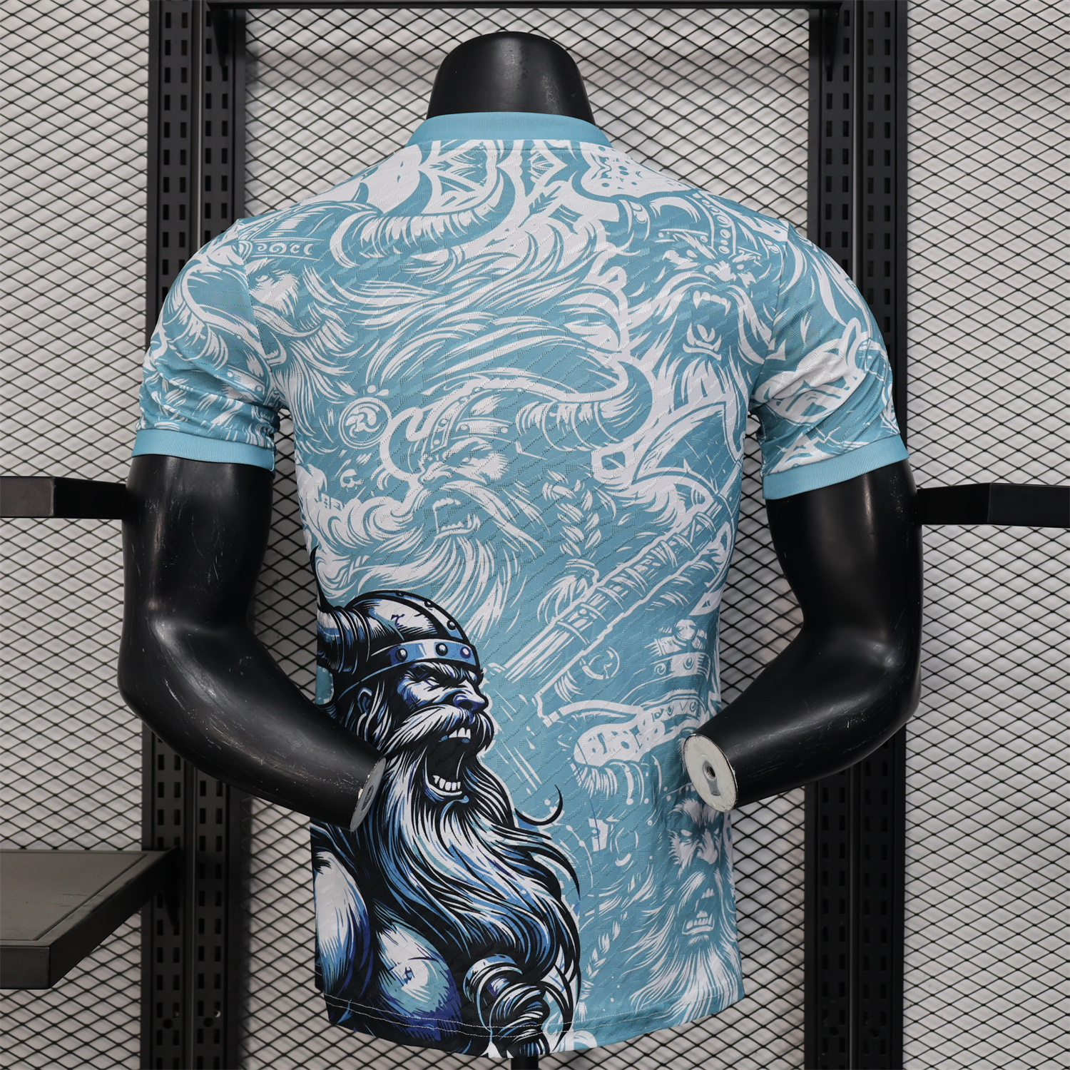 AlphaJersey-Real Madrid 25-26 Blue Viking Roar Special Edition Jersey - Player Version