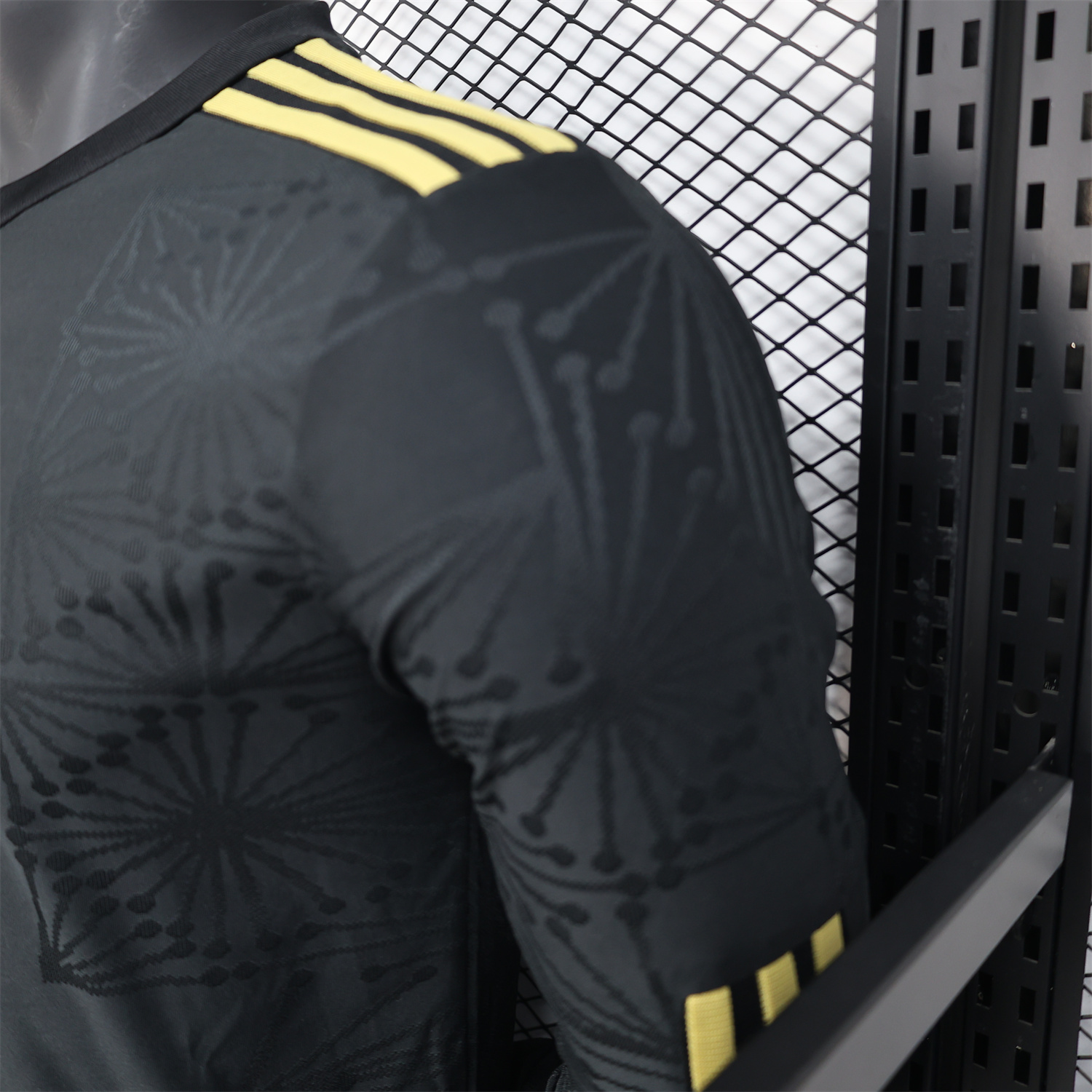 AlphaJersey-Mexico 2025 Gold Cup Black Long Sleeves Jersey - Player Version