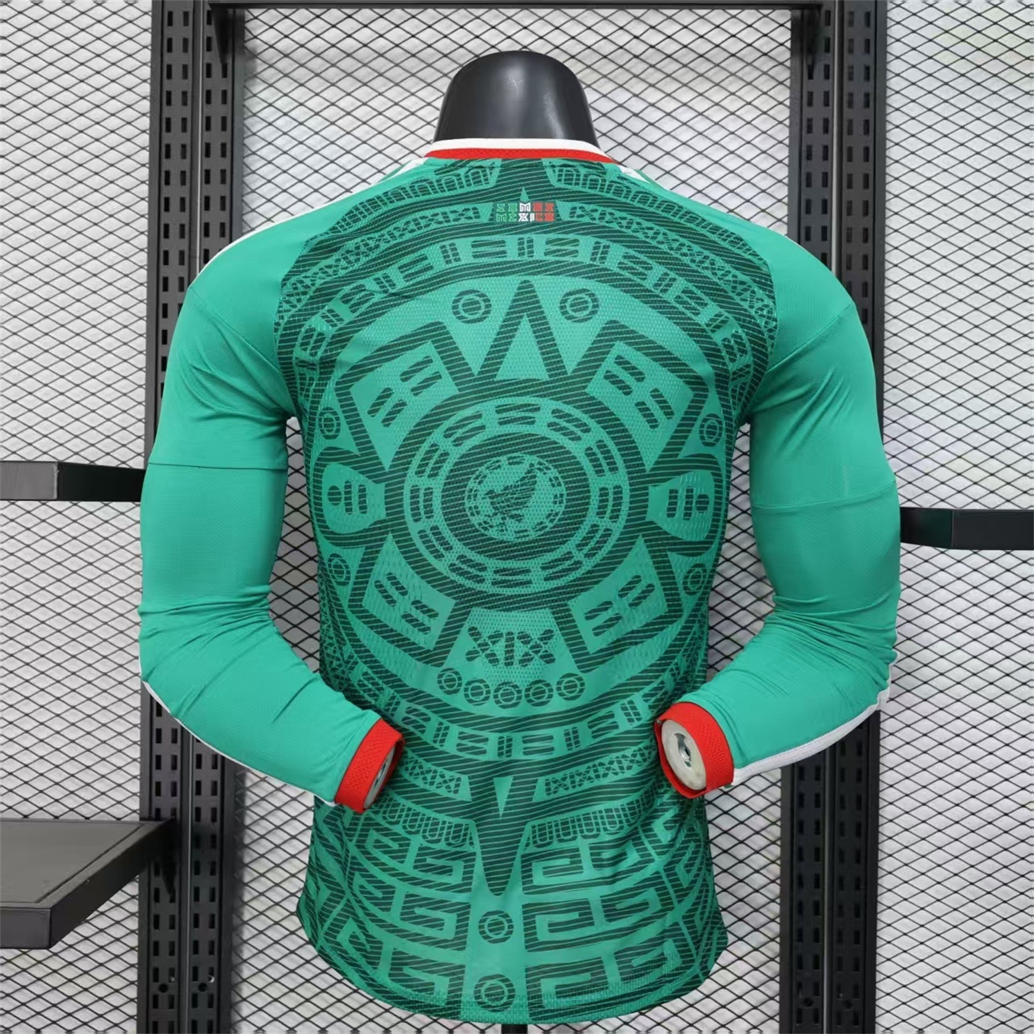 AlphaJersey-Mexico 2026 Home Long Sleeves Jersey - Player Version