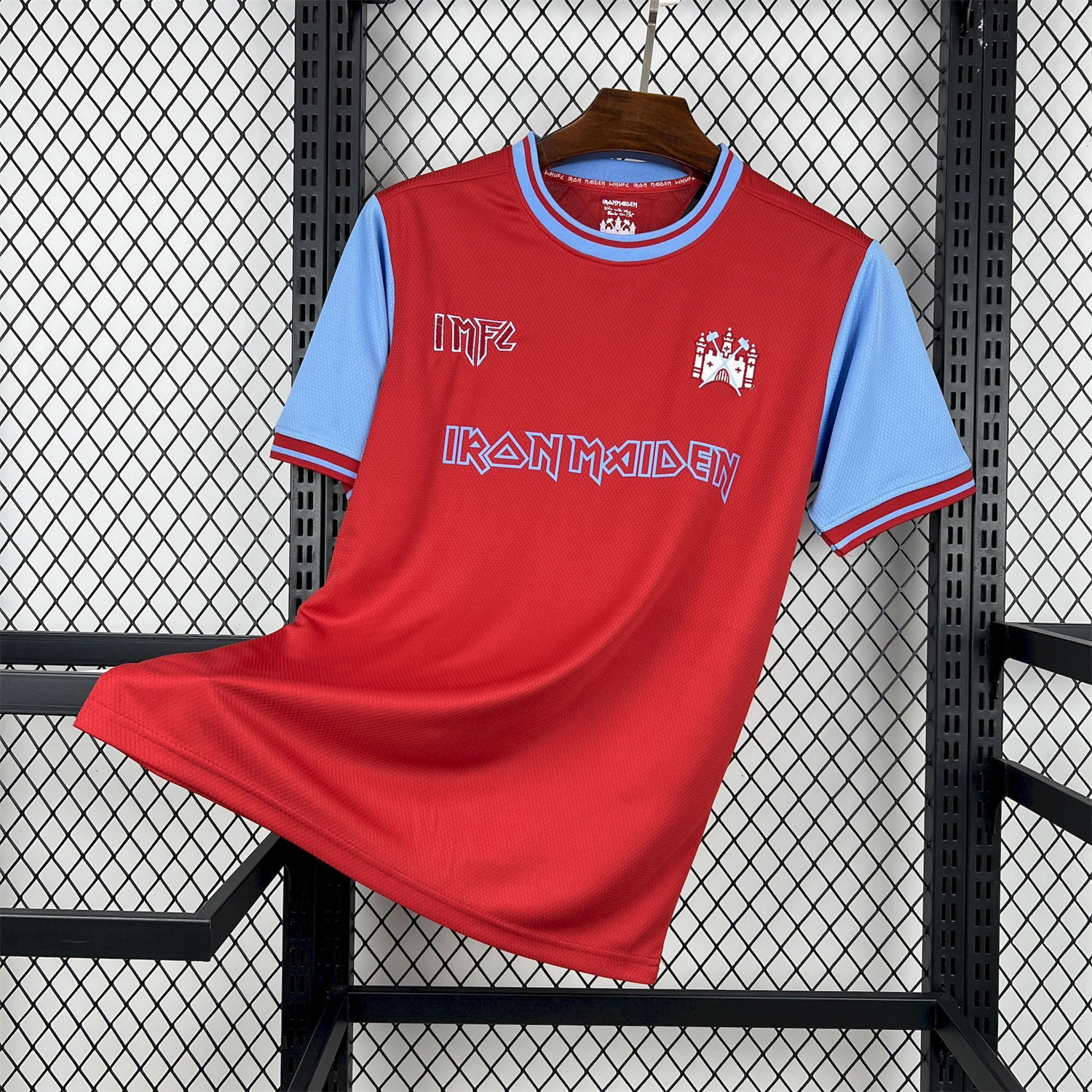 AlphaJersey-West Ham United 25-26 x Iron Maiden 50th Anniversary Jersey - Fans Version