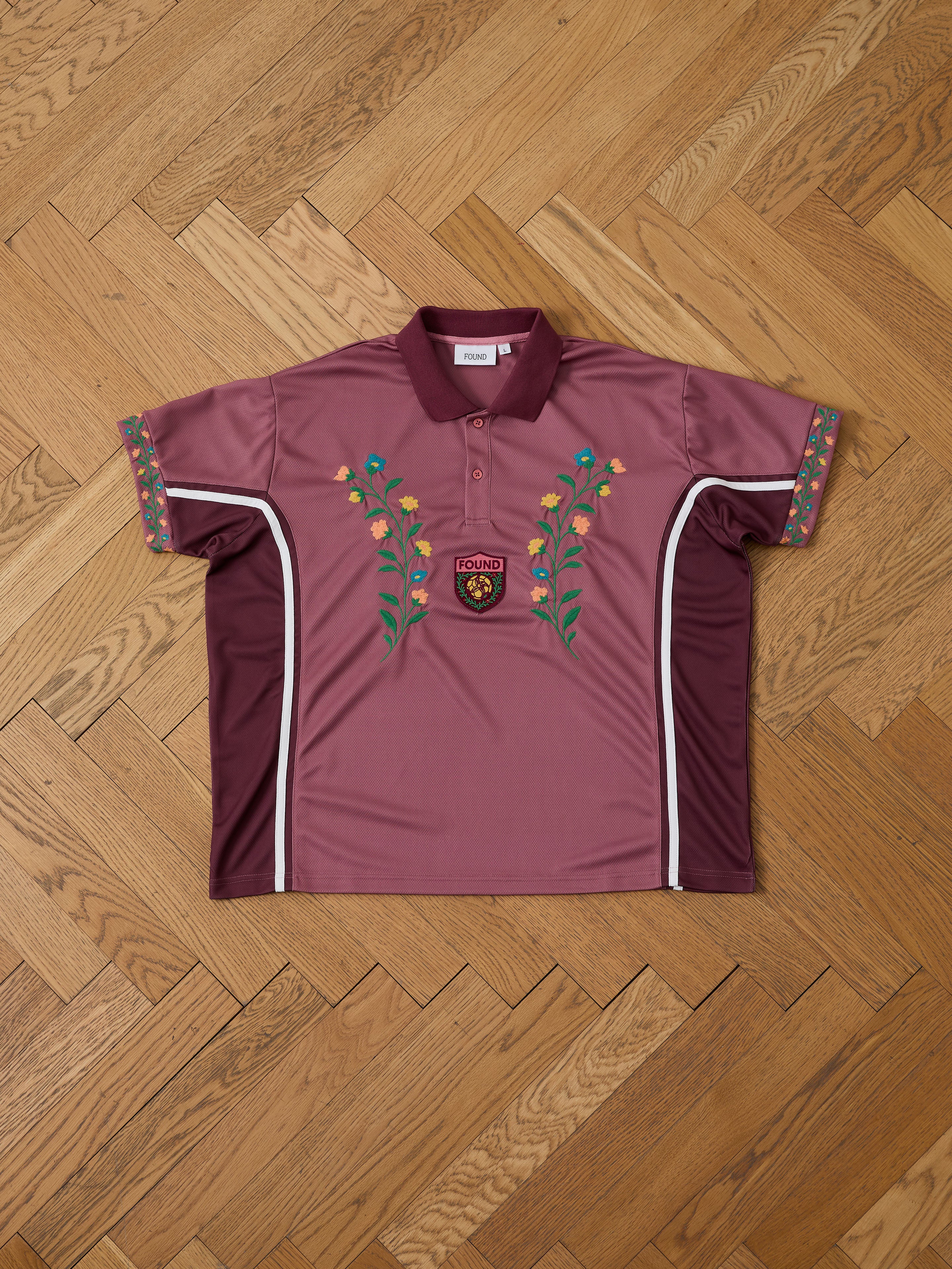 Floral Polo Jersey | Modern Menswear by yycbvcnbmmnbm