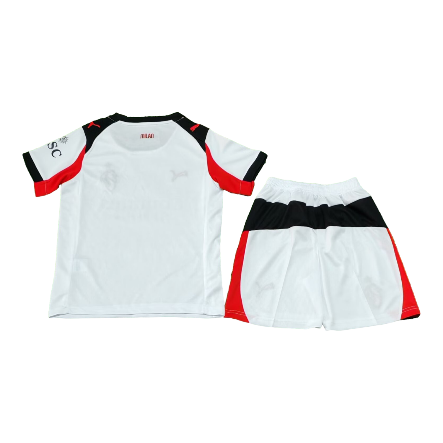 AlphaJersey-AC Milan 25-26 Away White Kids Kit