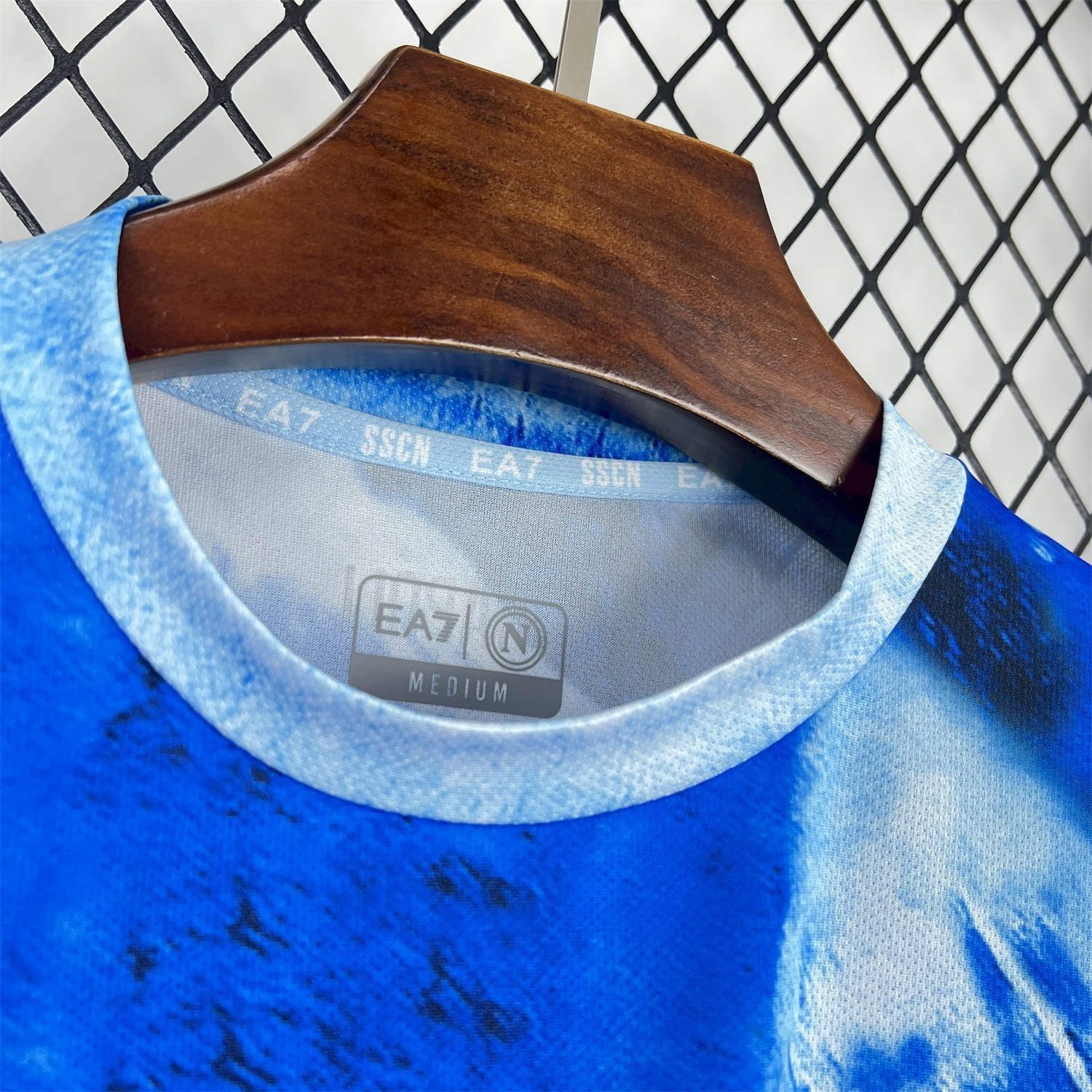 AlphaJersey-Napoli 25-26 Marechiaro Blue Special Jersey - Fans Version