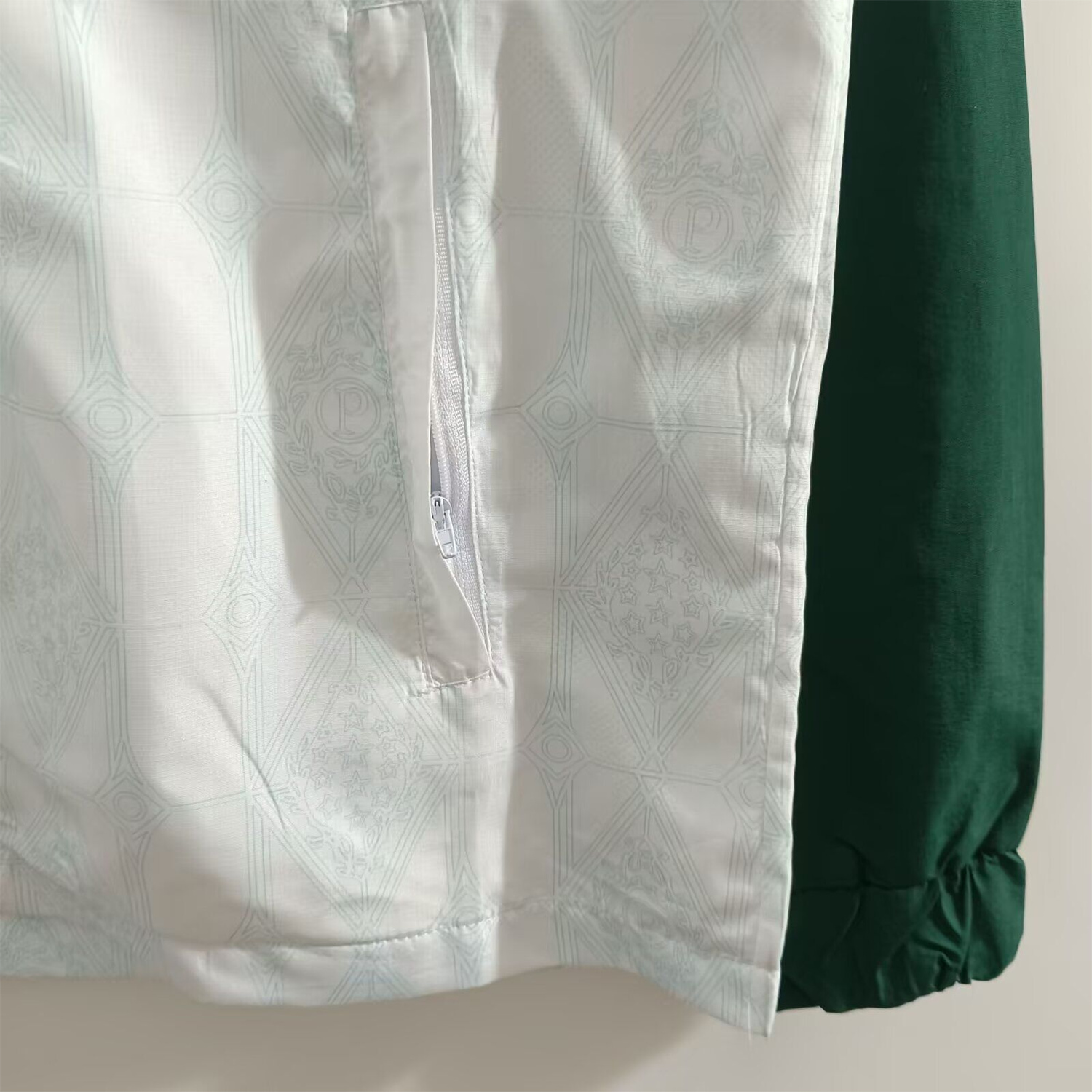 AlphaJersey-Palmeiras 25-26 Training Windbreaker Jacket - White