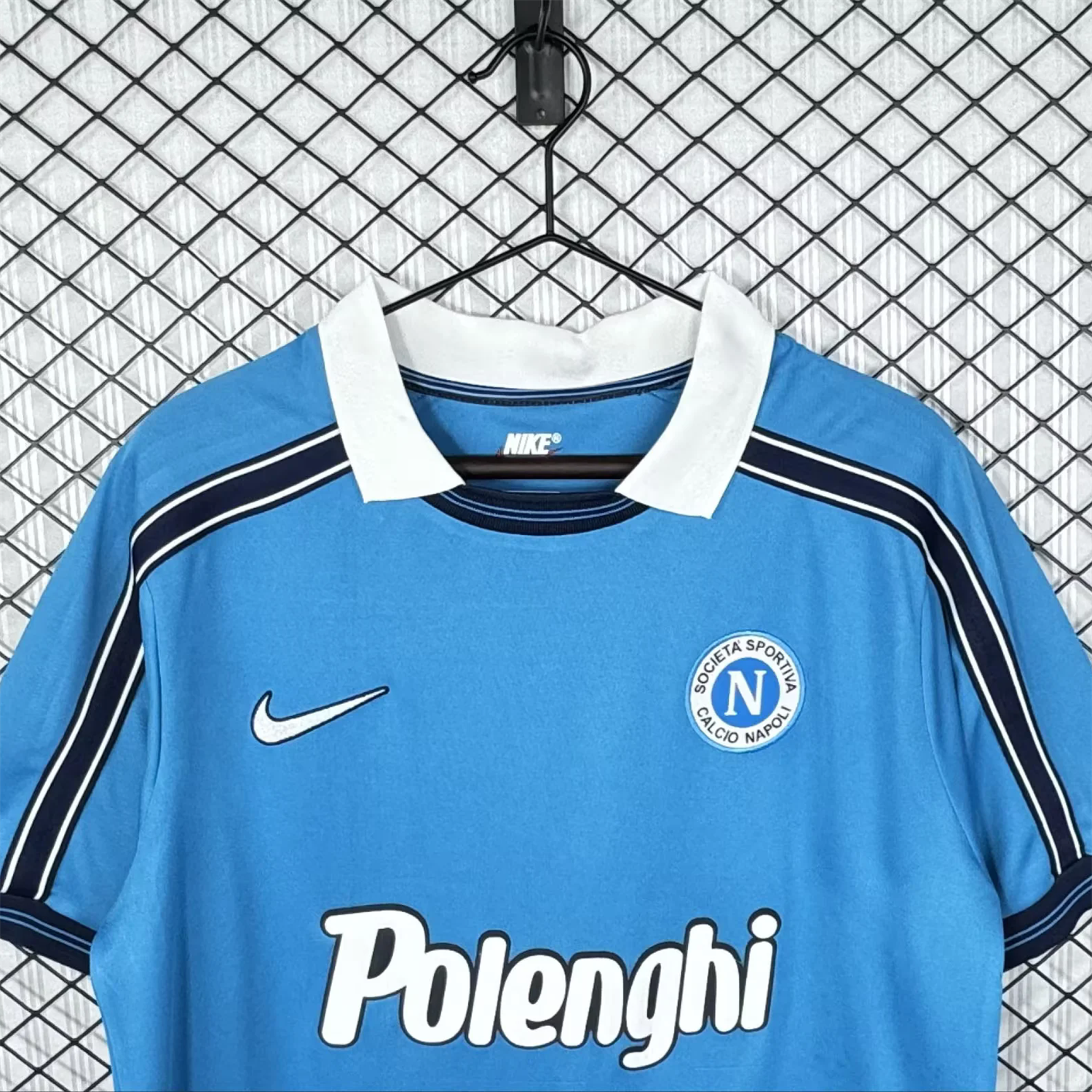 AlphaJersey-Retro Napoli 1998-99 Home Blue Jersey