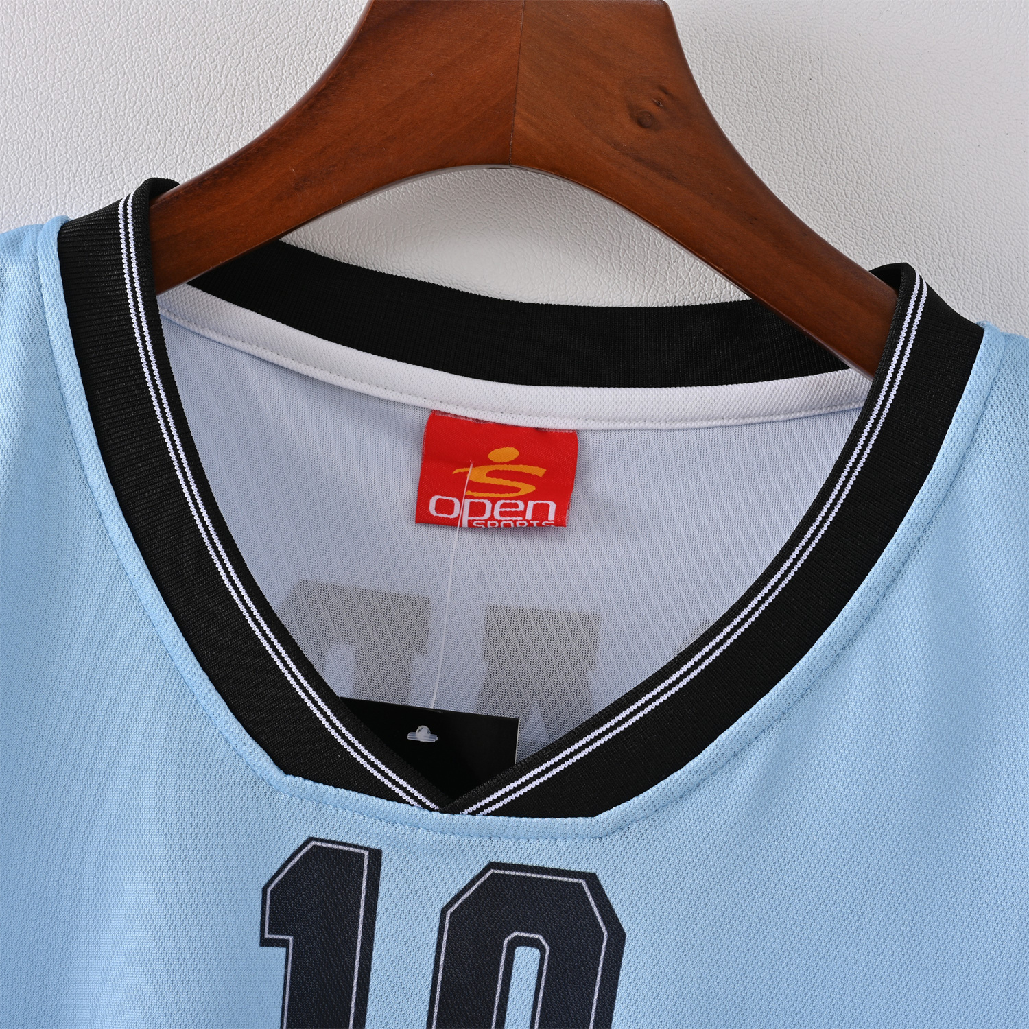 AlphaJersey-Retro Argentina 2001 Maradona Retirement Commemorative Edition Jersey with Maradona #10