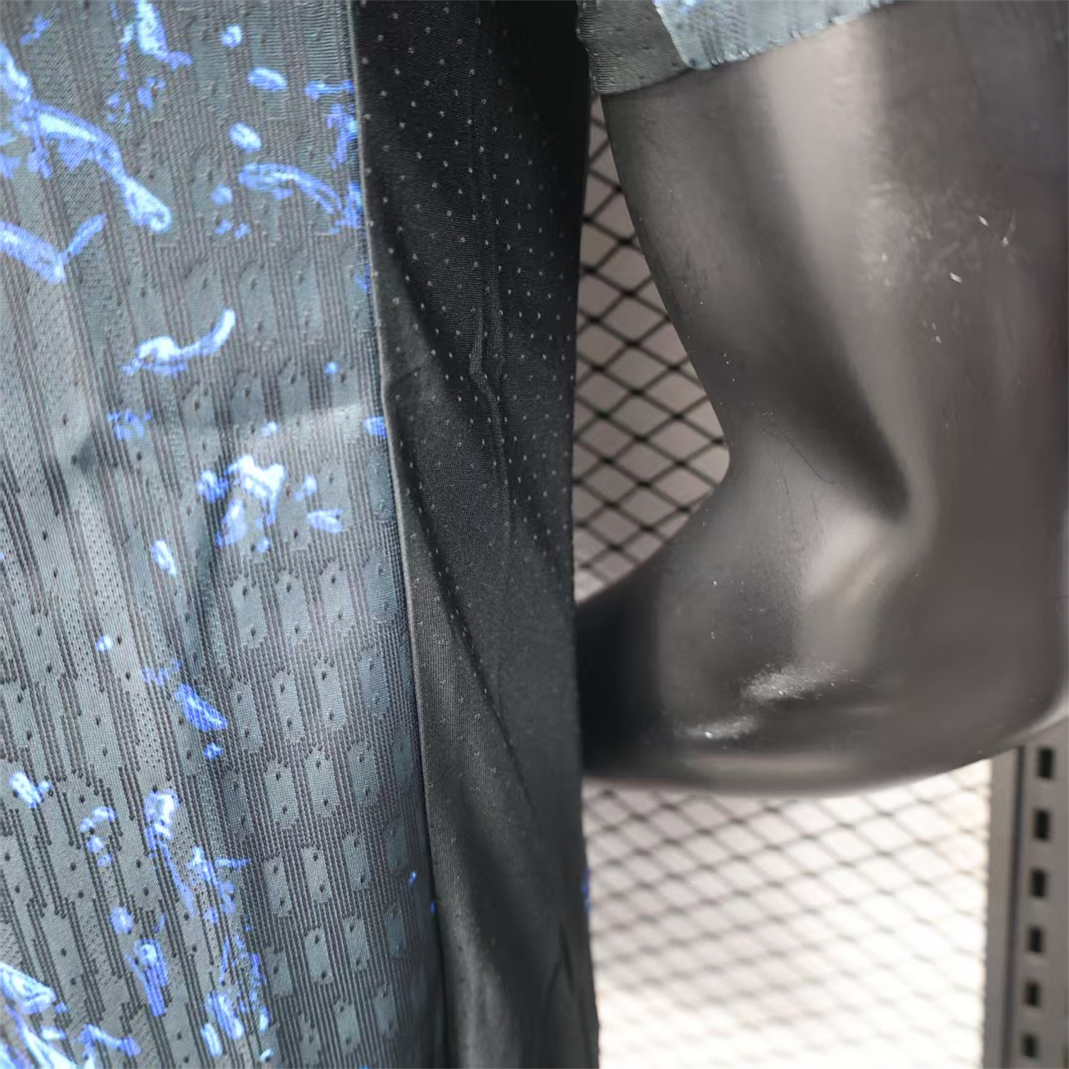 AlphaJersey-Inter Milan 25-26 Pre-Match Training Jersey Black Blue - Player Version