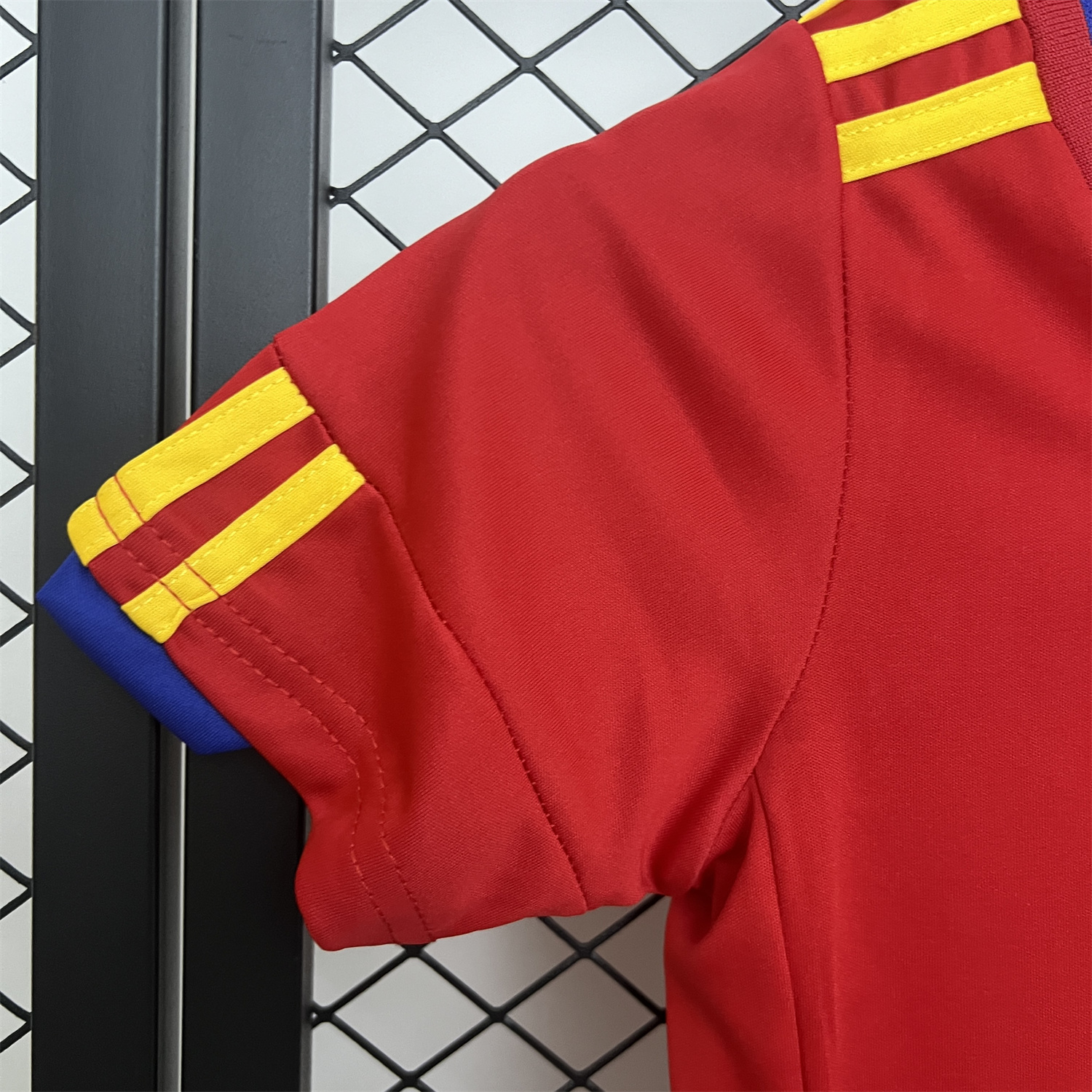 AlphaJersey-Retro Spain 2010 Home Kids Kit