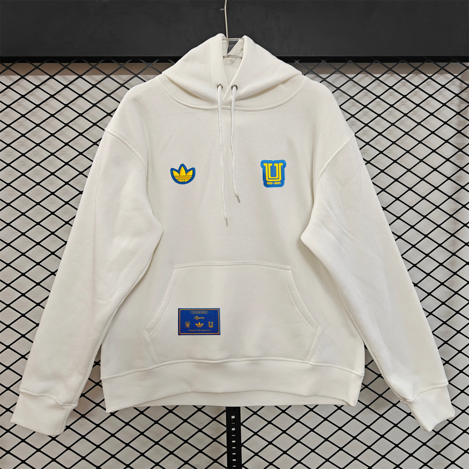 AlphaJersey-Tigres UANL 25-26 Originals Terrace Icon Unisex Pullover Hoodie