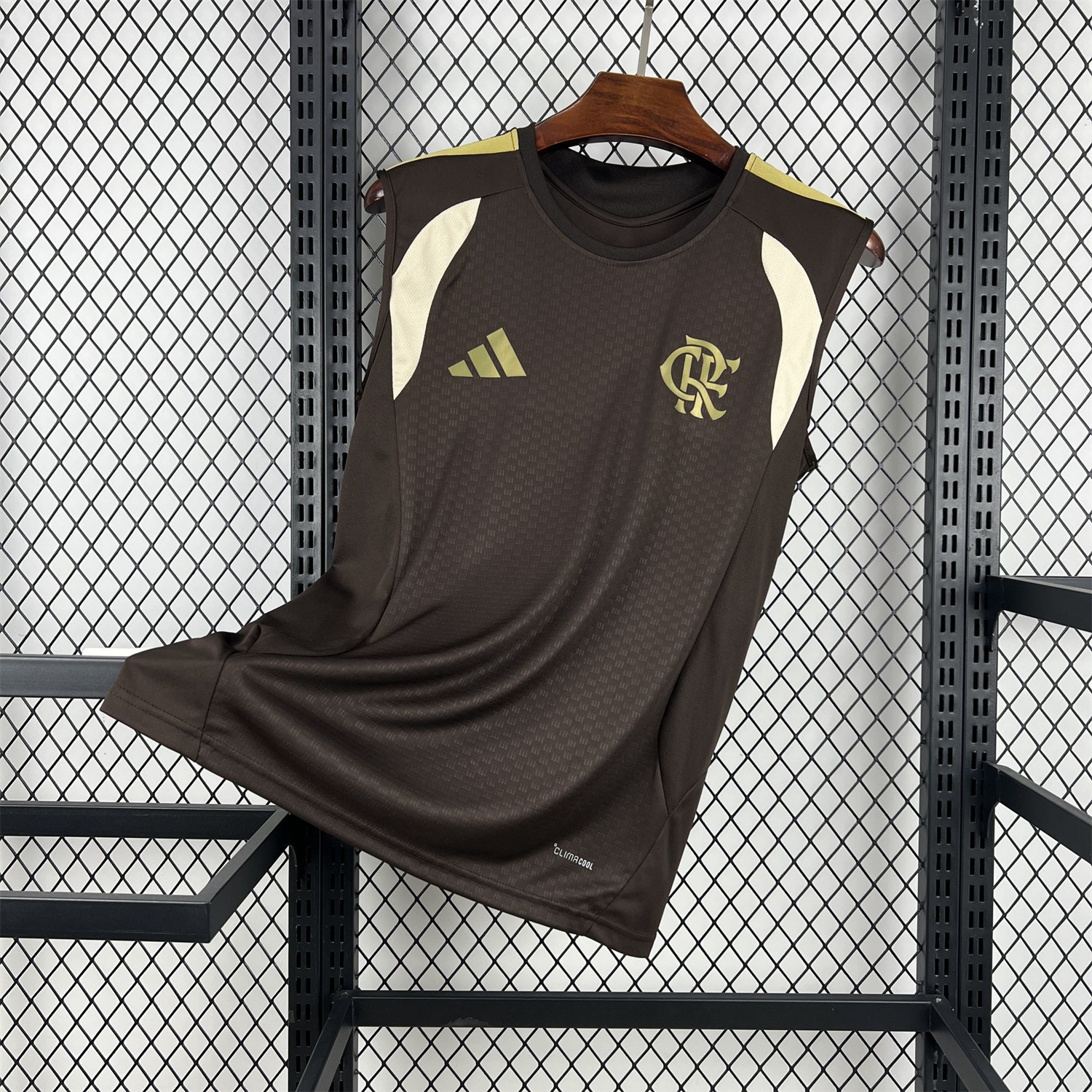 AlphaJersey-Flamengo 25-26 Brown Special Training Vest - Fans Version