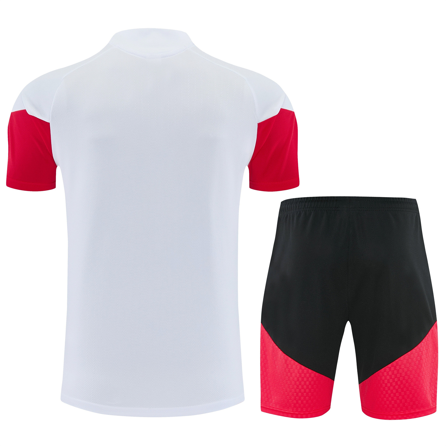AlphaJersey-Germany 2026 Short-Sleeve Training Set - White Top and Black Shorts