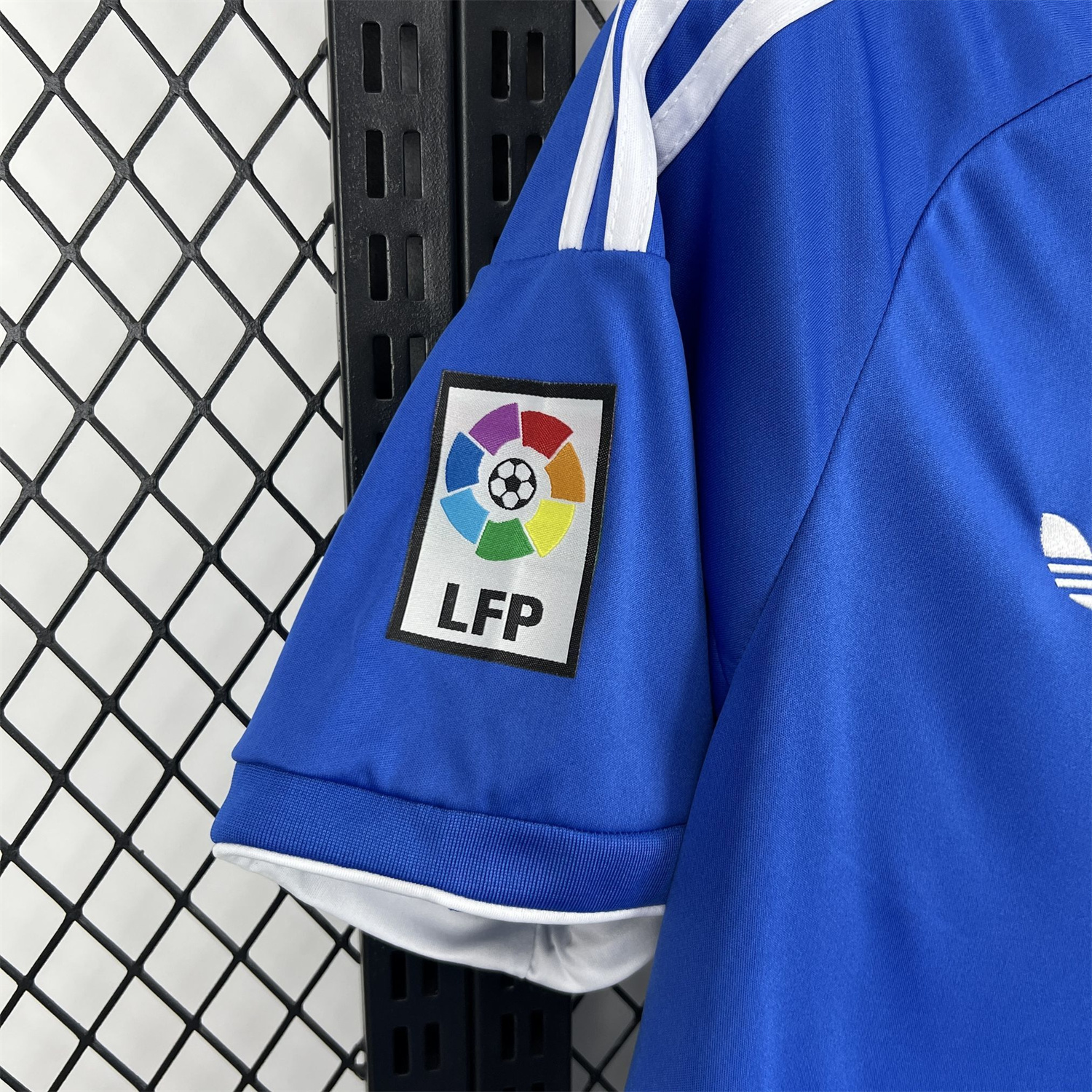 AlphaJersey-Real Zaragoza 25-26 Retro Style Blue Polo Jersey - Fans Version