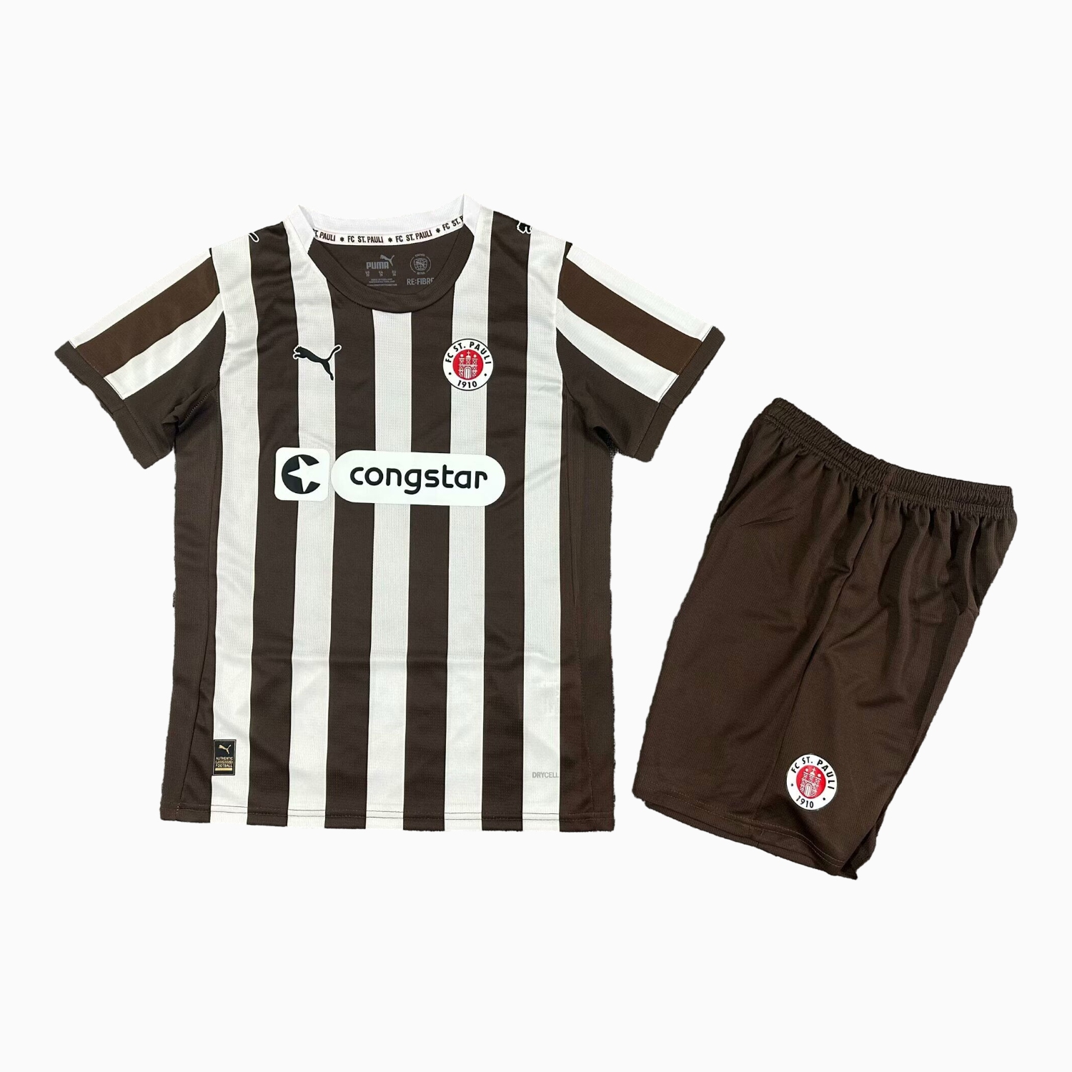AlphaJersey-St. Pauli 25-26 Home Kids Kit