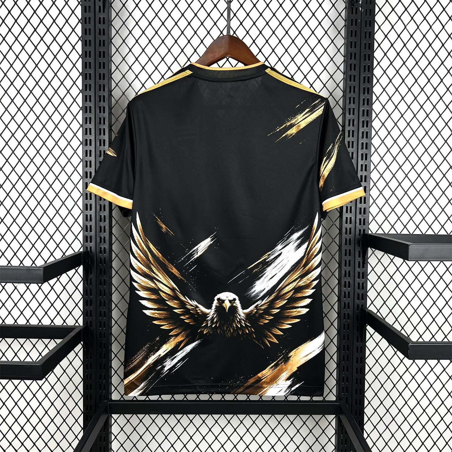 AlphaJersey-Benfica 25-26 Gold Eagle Black Special Jersey - Fans Version