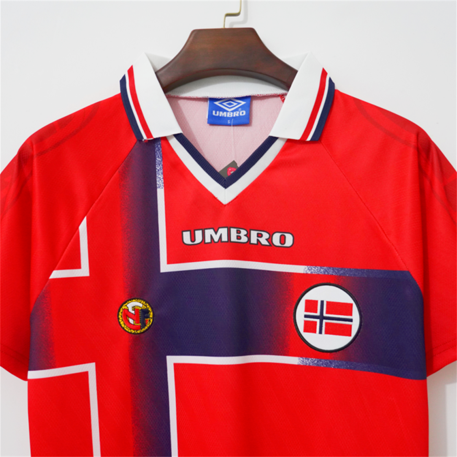 AlphaJersey-Retro Norway 1998 Home Jersey