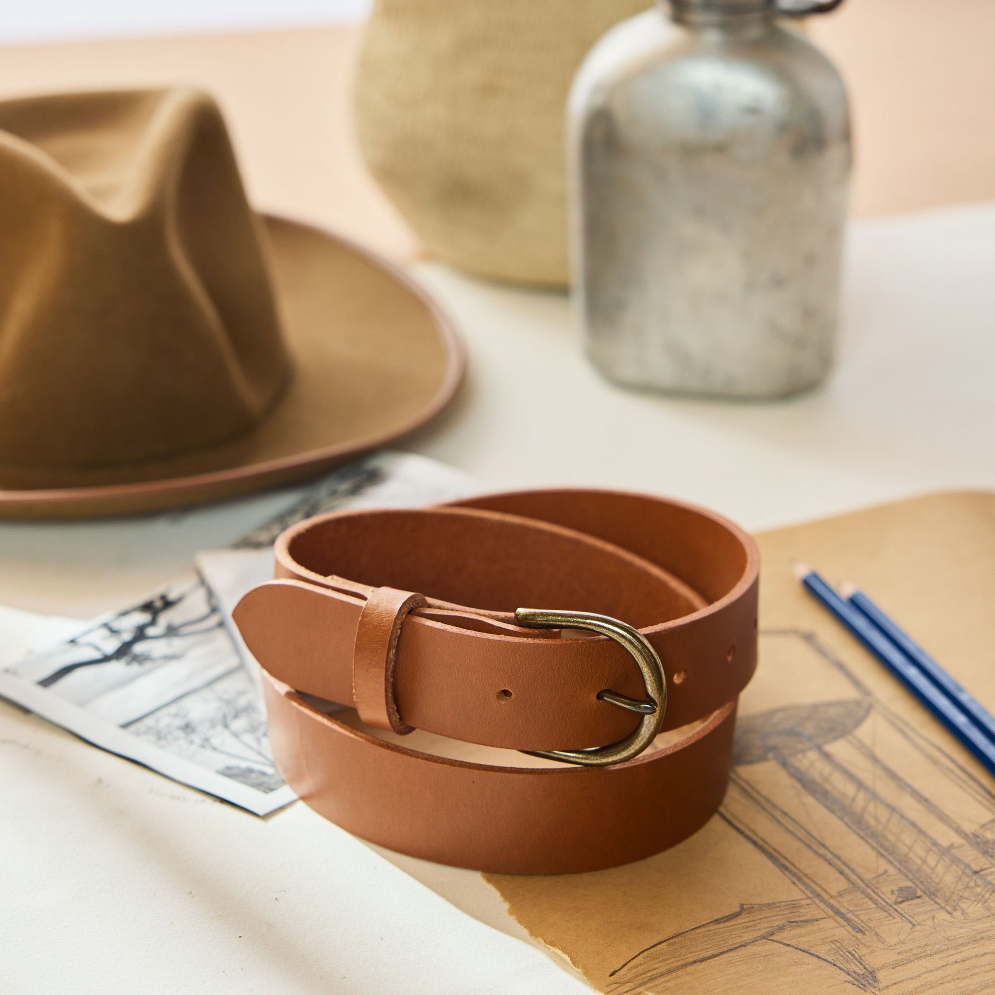 The Foundation Belt in Whiskey | Modern Menswear by yycbvcnbmmnbm