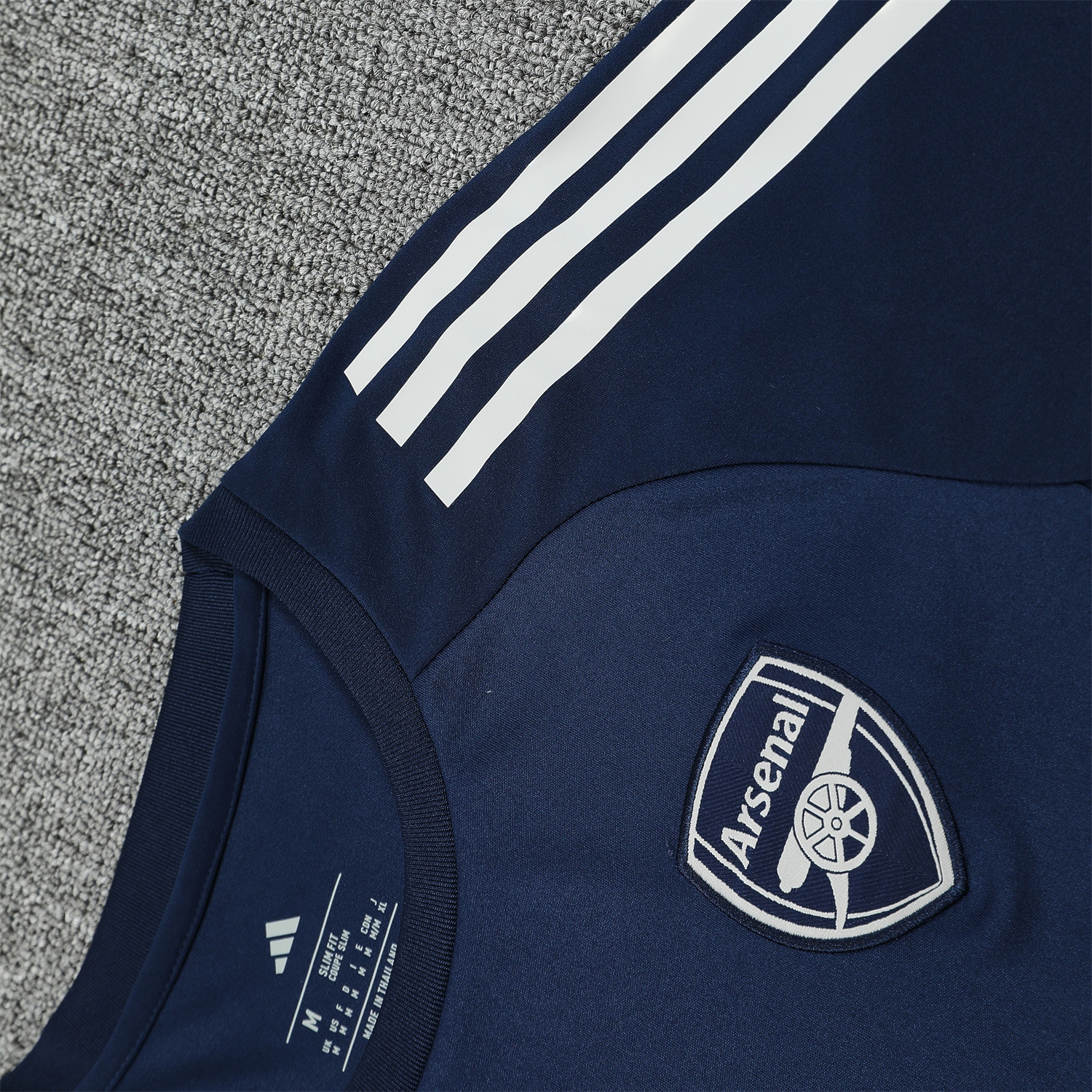 AlphaJersey-Arsenal 25-26 Short-Sleeve Training Set - Deep Blue Top & Shorts