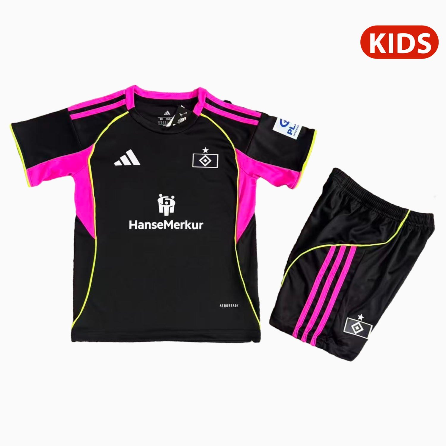 AlphaJersey-Hamburger SV 25-26 Third Kids Kit