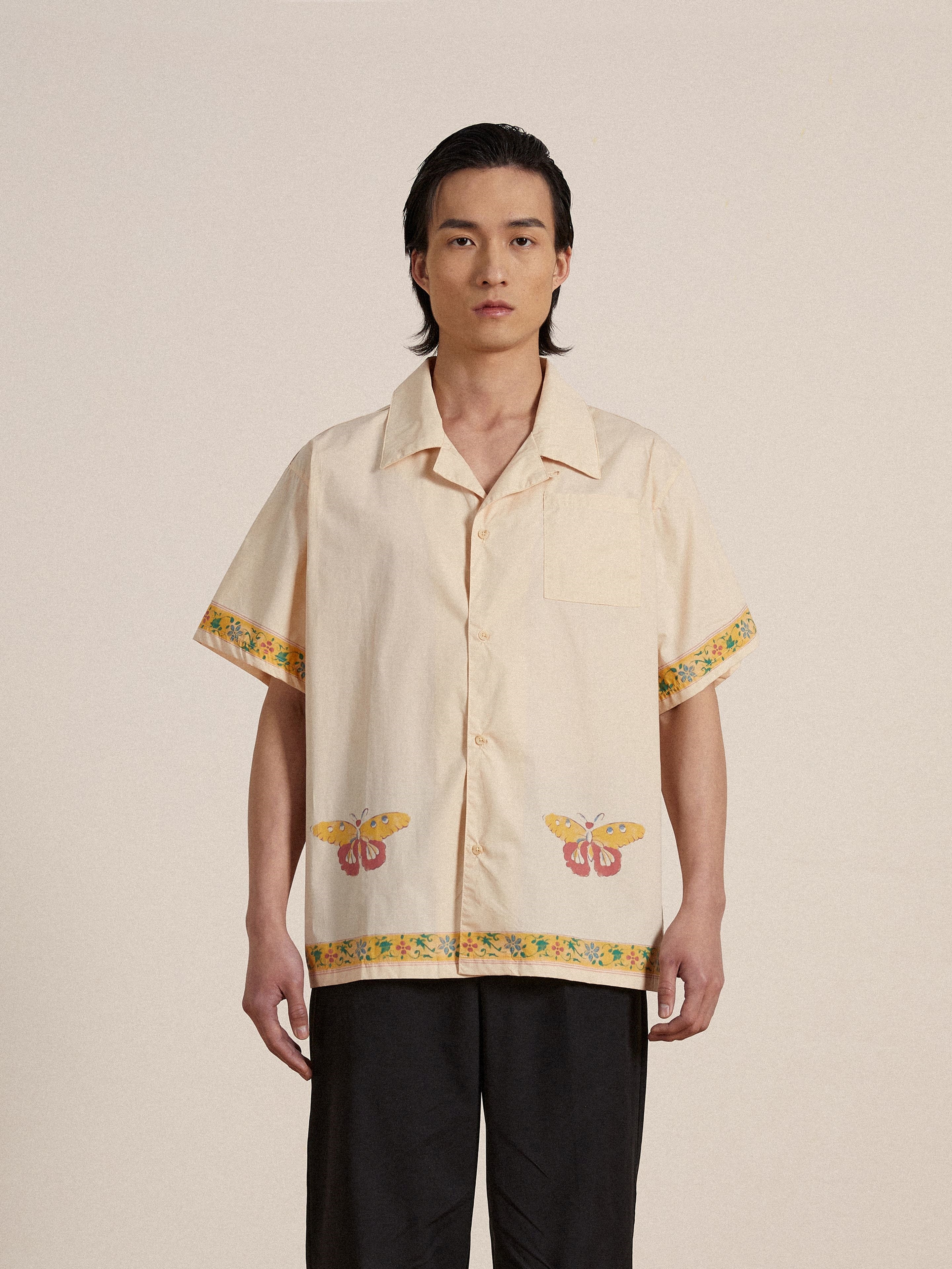 Moth Camp Shirt | Modern Menswear by yycbvcnbmmnbm