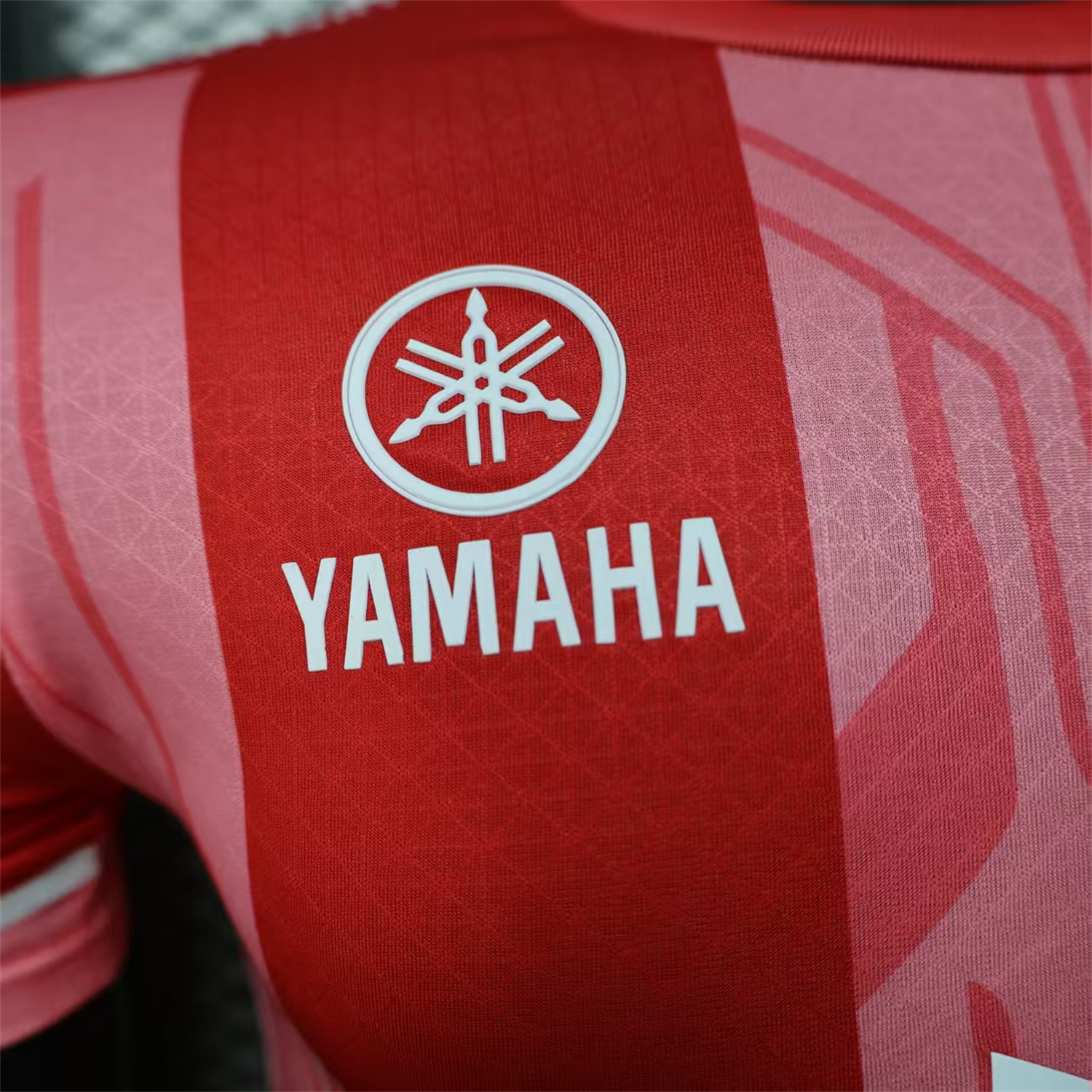 AlphaJersey-Marseille 25-26 Red And Pink Stripes Special Jersey - Player Version
