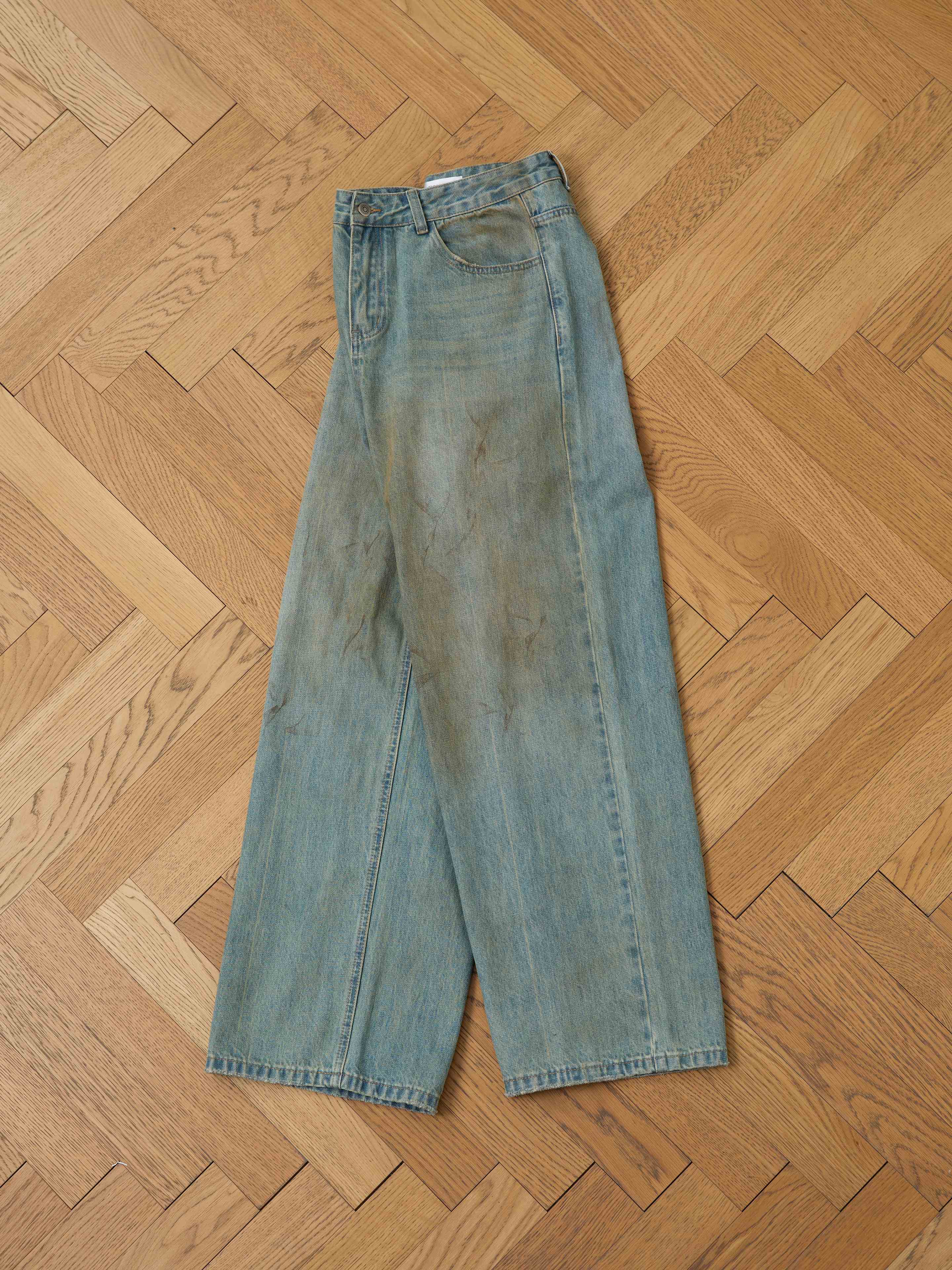 Lacy Baggy Jeans | Modern Menswear by yycbvcnbmmnbm