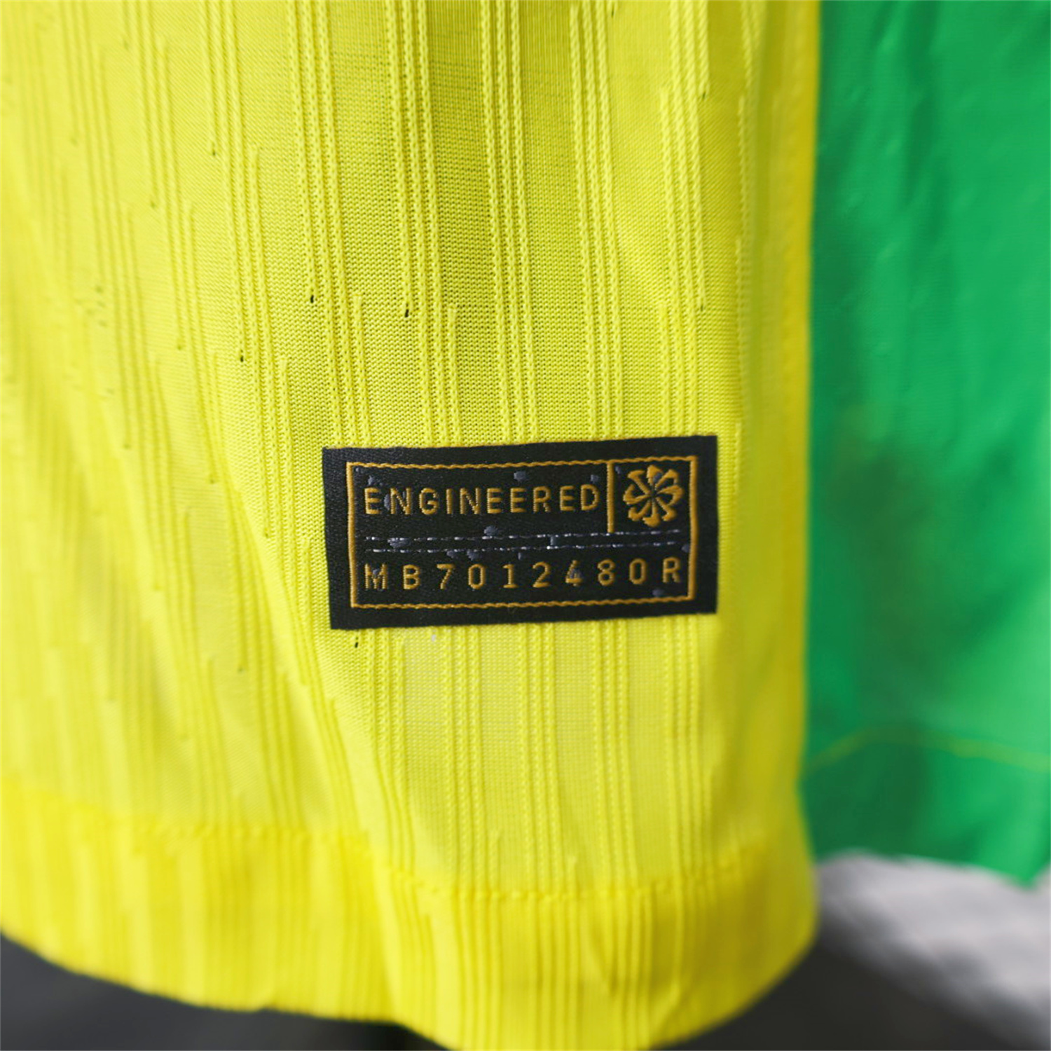 AlphaJersey-Brazil 2025 Women's Team Home Long Sleeves Jersey - Men's Player Version