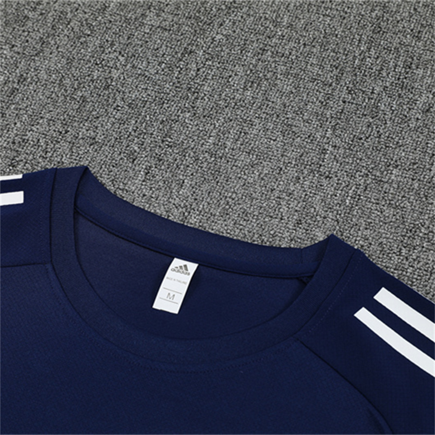 AlphaJersey-Real Madrid 25-26 Kids Short-Sleeve Training Set - Royal Blue Top & Royal Blue Shorts