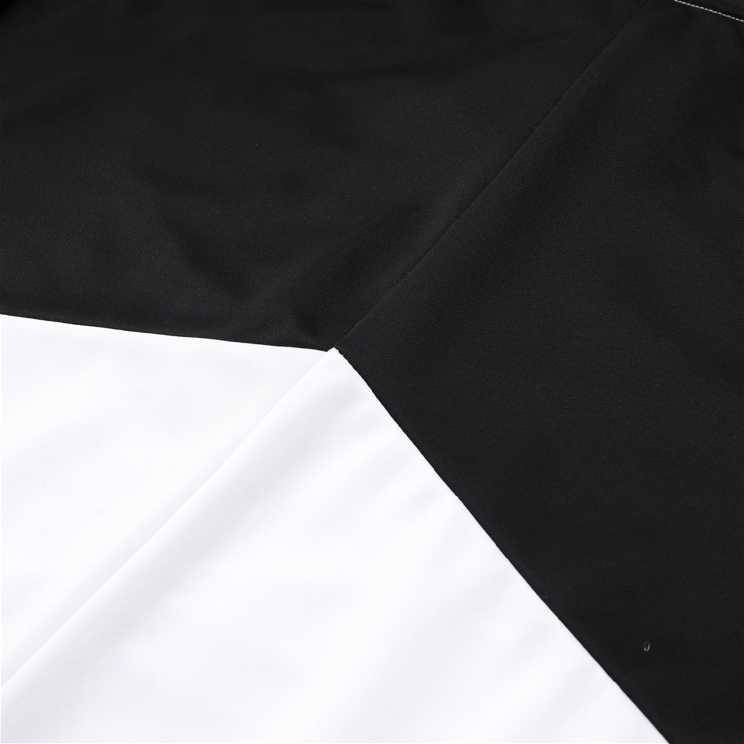 AlphaJersey-Corinthians 25-26 Jacket Training Tracksuit - White Jackets & Black Pants