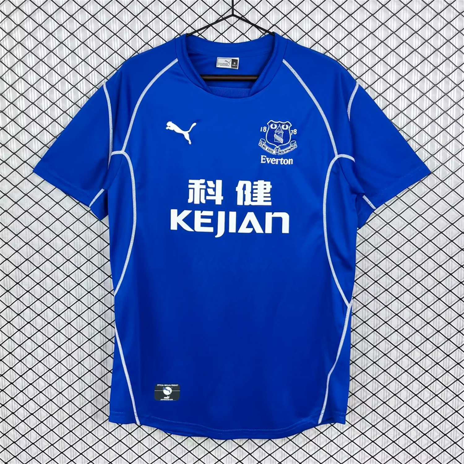 AlphaJersey-Retro Everton 2002-03 Home Jersey