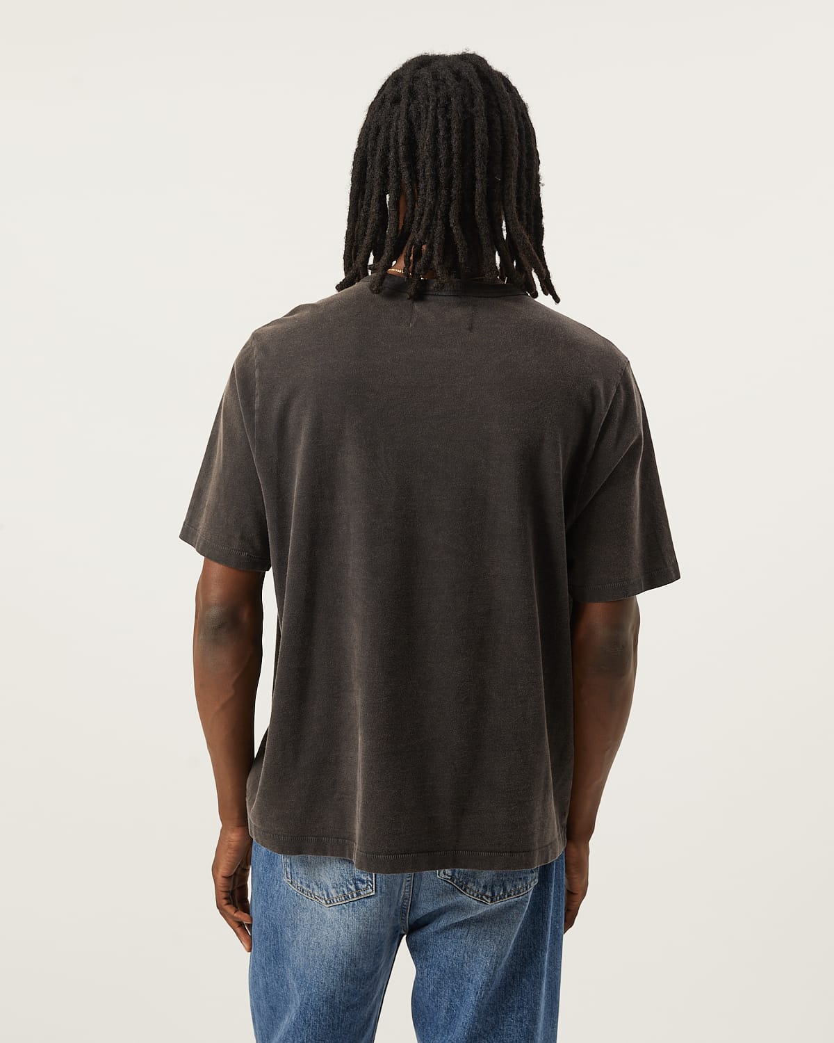 Garment Dye Tee - Black | Modern Menswear by yycbvcnbmmnbm
