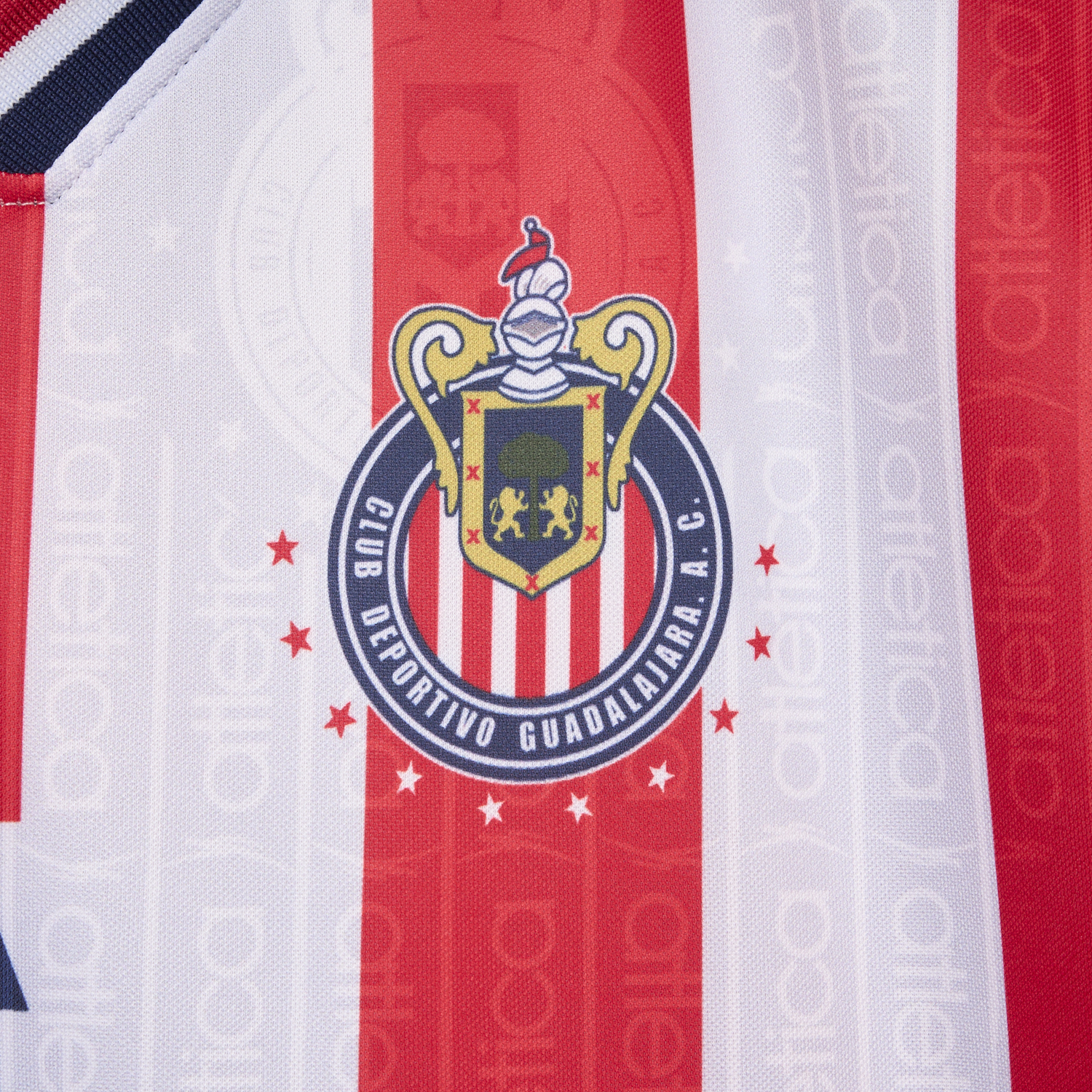 AlphaJersey-Retro Chivas de Guadalajara 1997-98 Home 2 Long Sleeves Jersey