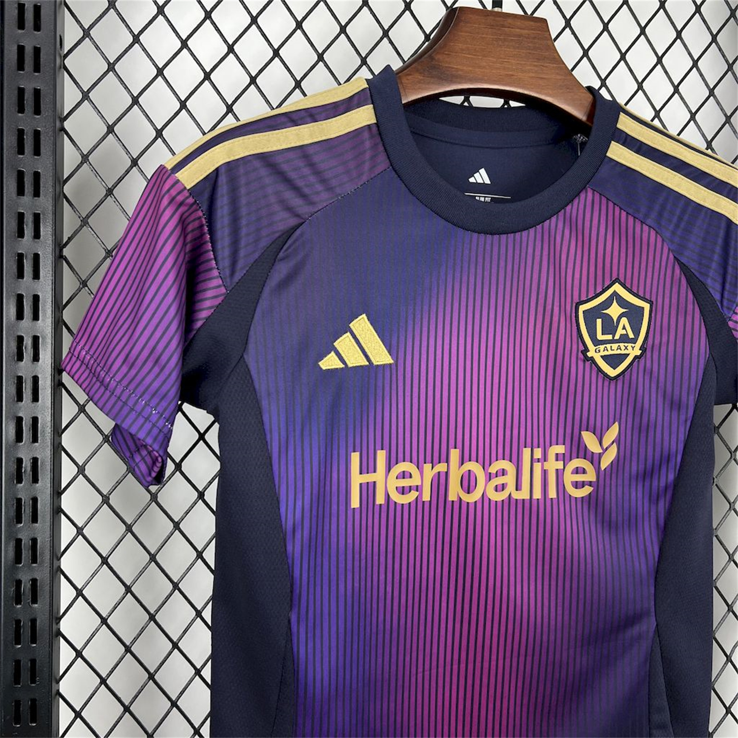 AlphaJersey-LA Galaxy 2025 Away Kids Kit