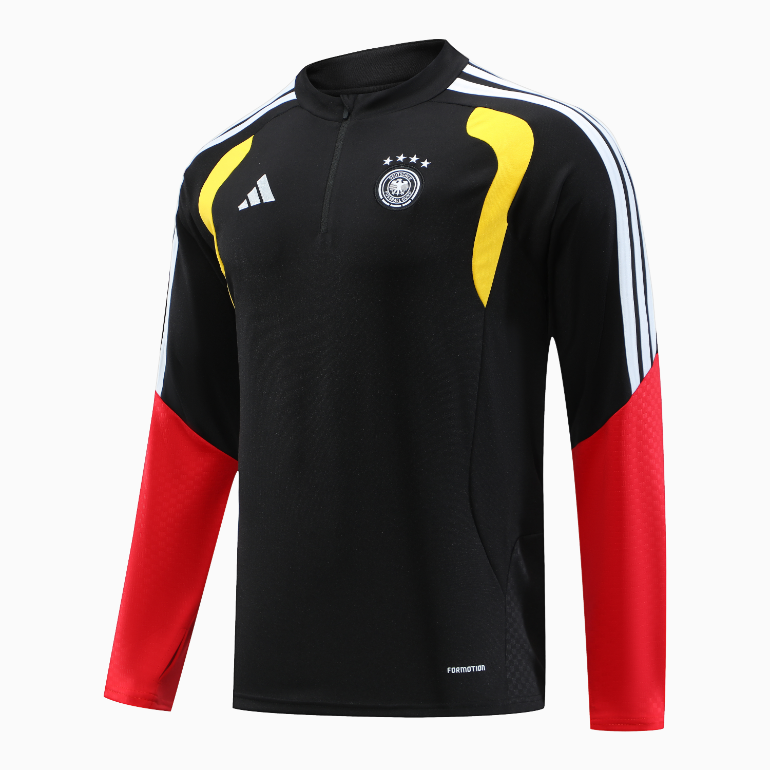 AlphaJersey-Germany 2026 Long Sleeve Training Set - Black Top & Pants