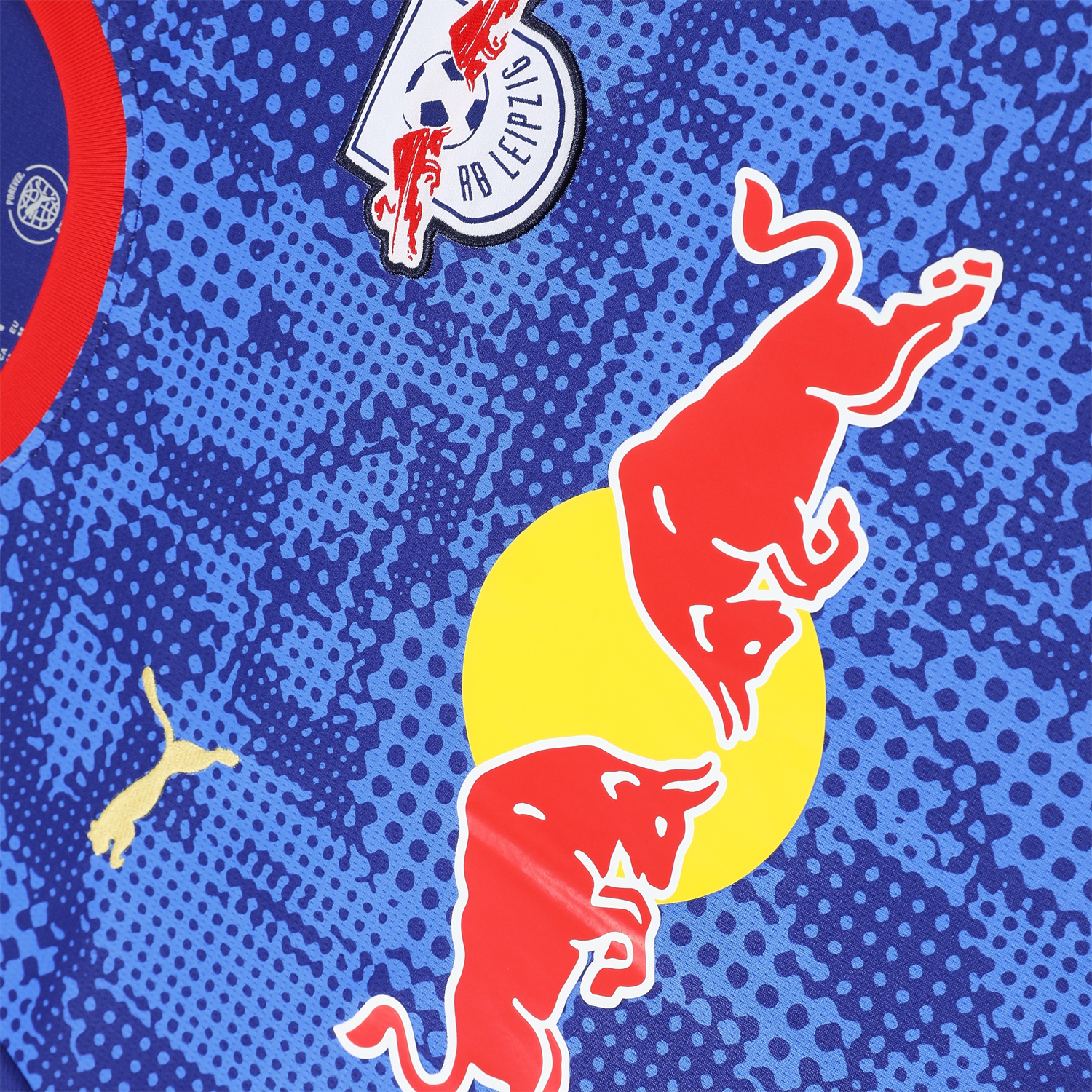 AlphaJersey-RB Leipzig 25-26 Short-Sleeve Training Set - Blue Top & Blue Shorts