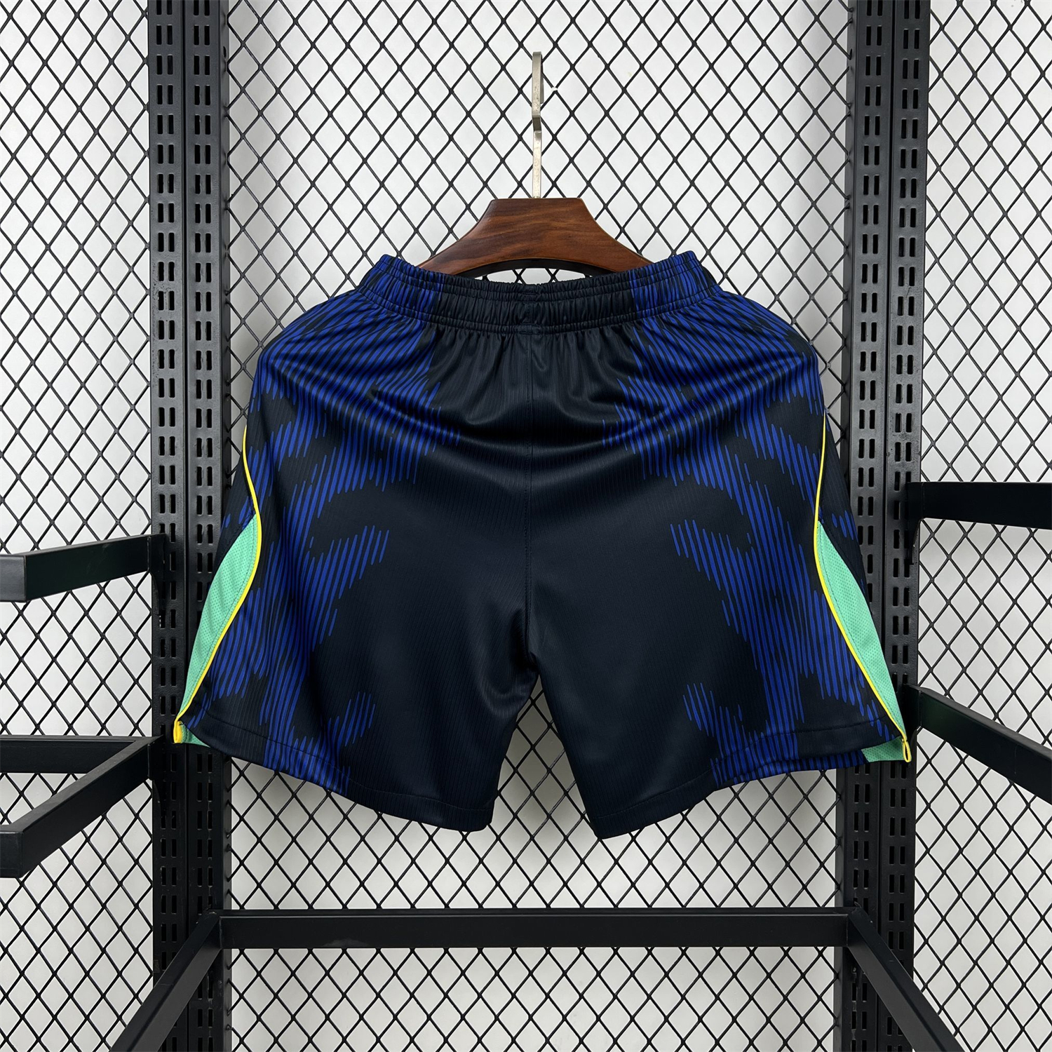 AlphaJersey-Brazil 2026 Away Blue Shorts - Fans Version